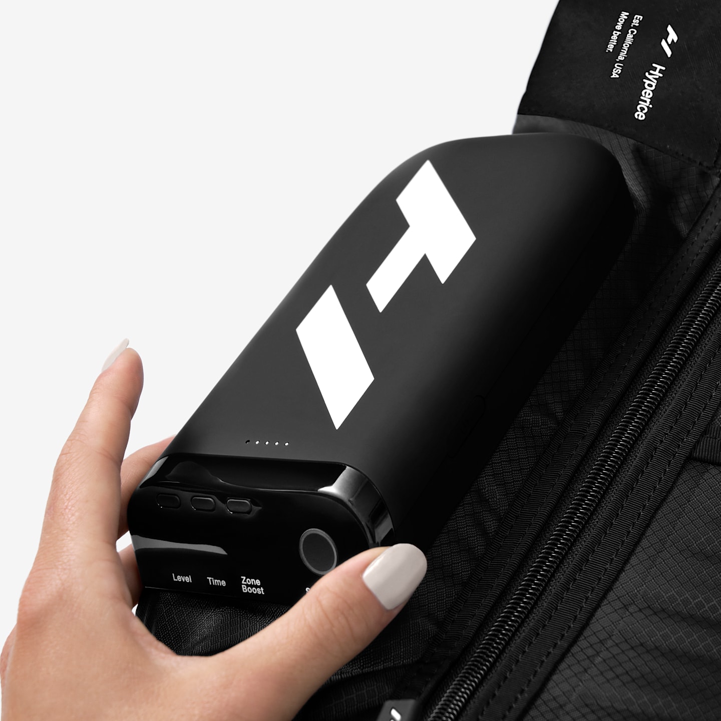 Ботинки Nike Hyperice Normatec Elite Legs Dynamic Air Compression, цвет: Чёрный / Белый — фото 2