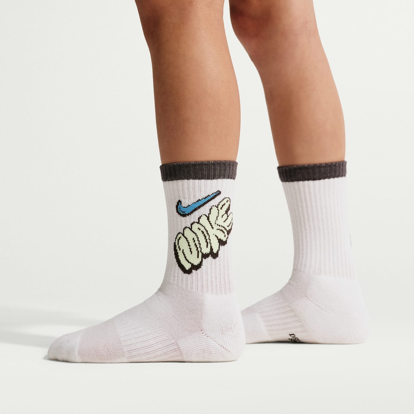 Детские носки Nike Everyday Cushioned, 6 пар, цвет: Разноцветный — фото 3