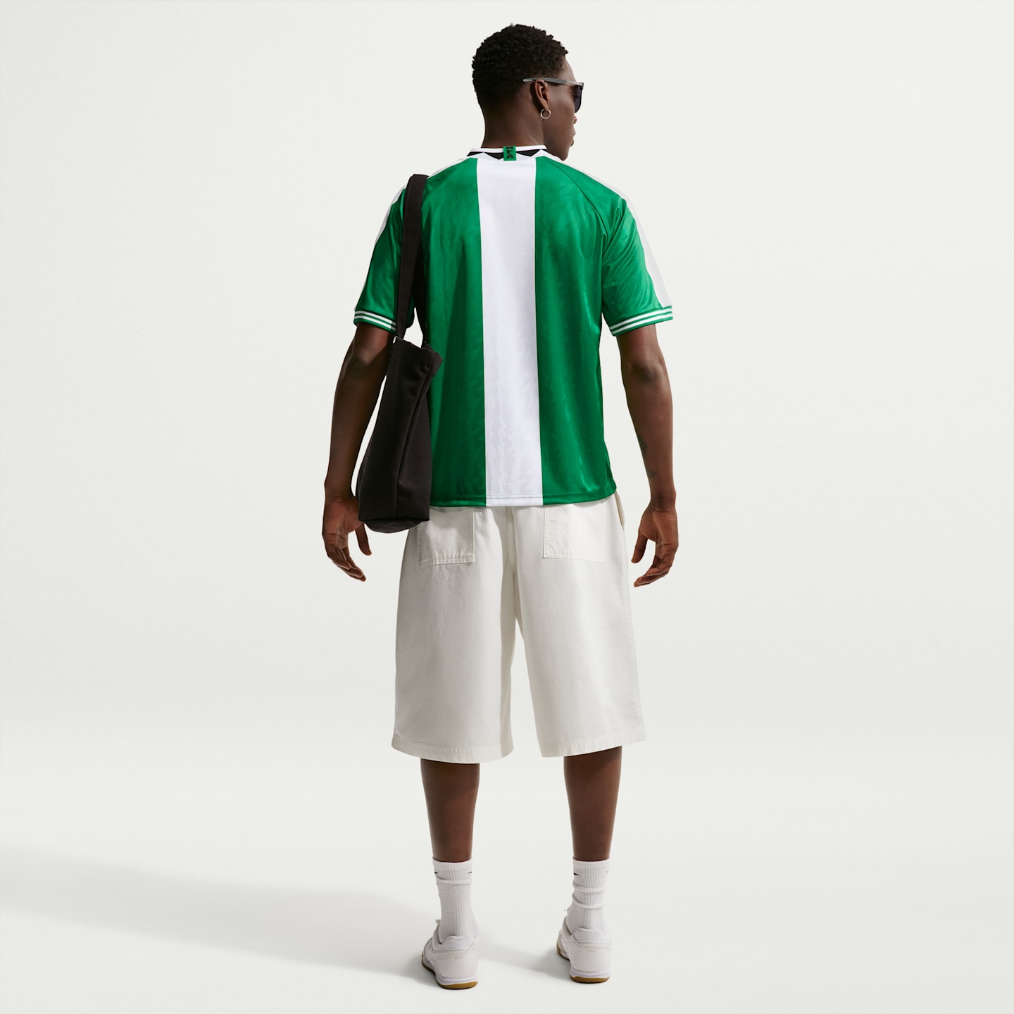Мужской топ Nike Nigeria 1996 Reissue Dri-FIT Soccer Replica Jersey, цвет: Зелёный / Белый — фото 5