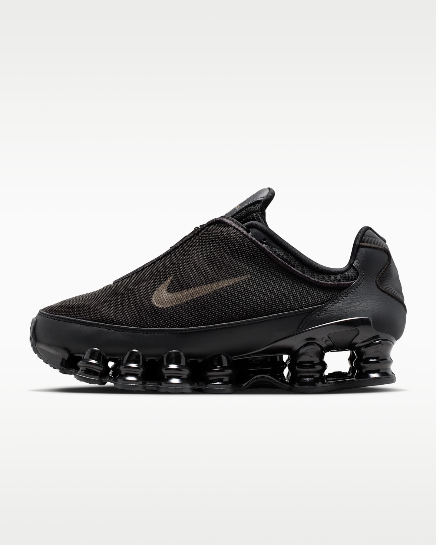 Женские кроссовки Nike Shox TL, цвет: Чёрный / Серо-бежевый — фото 9