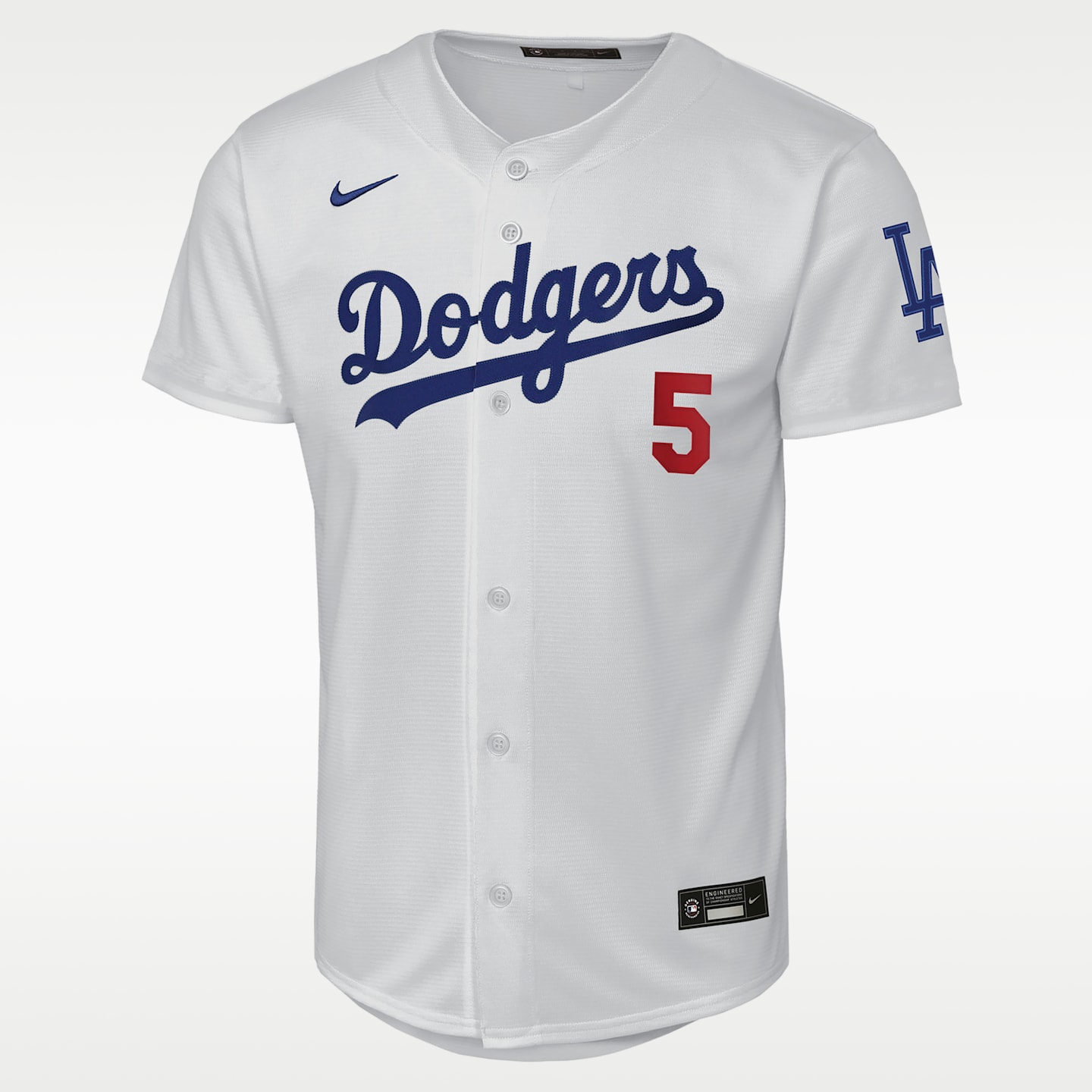 Детский топ Nike Freddie Freeman Los Angeles Dodgers MLB Stadium Jersey, цвет: Белый — фото 1