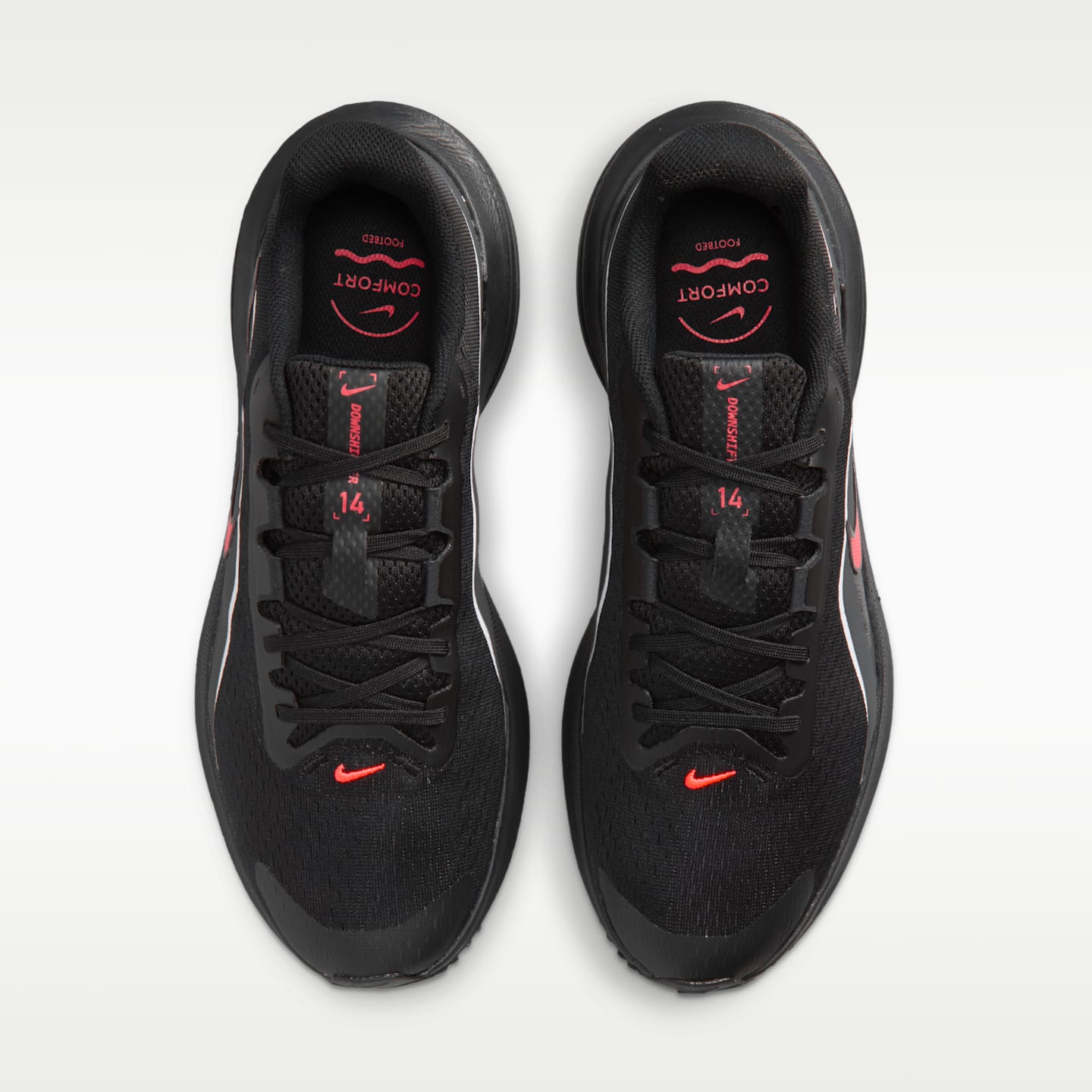 Мужские кроссовки Nike Downshifter 14 Road Running, цвет: Чёрный / Антрацитовый — фото 4