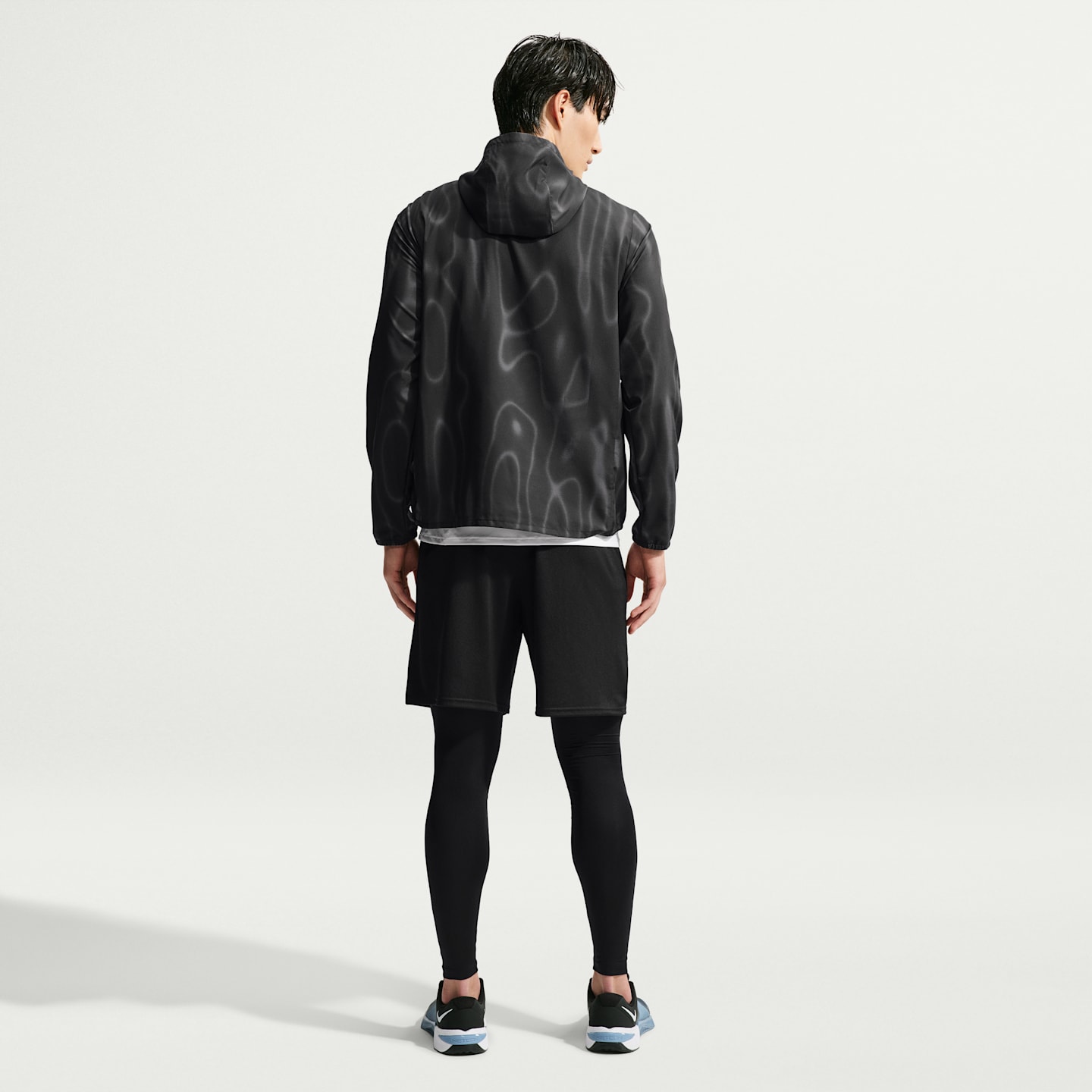 Мужская куртка Nike Form Dri-FIT Versatile Hooded, цвет: Чёрный — фото 5