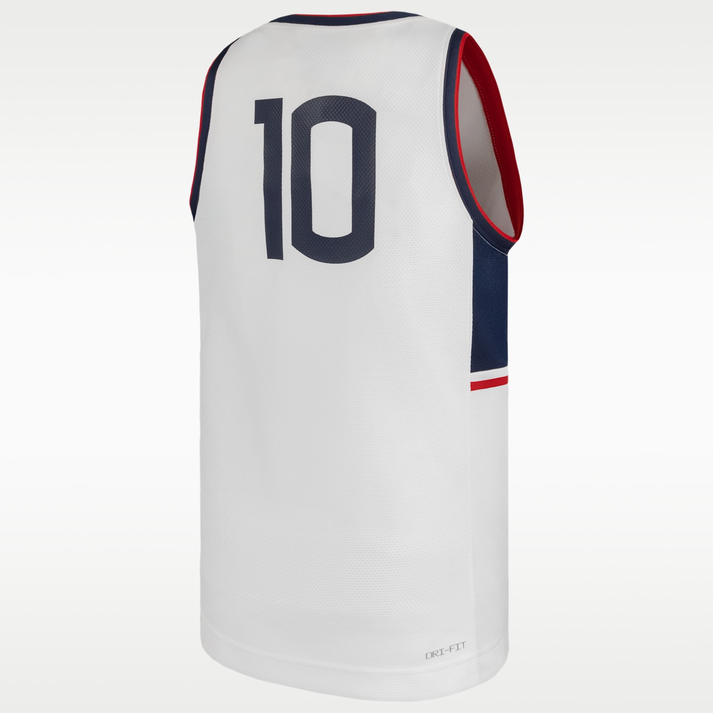 Детское баскетбольное джерси Nike Connecticut Huskies Replica, цвет: Белый — фото 2