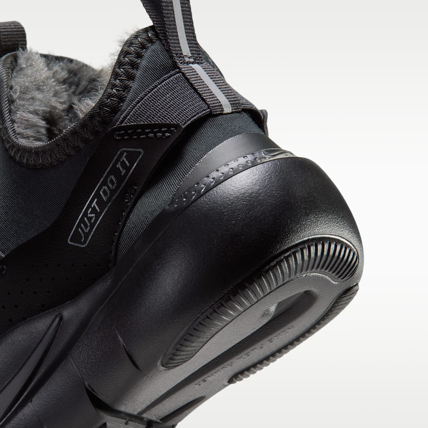Детские утеплённые кроссовки Nike Flex Runner для малышей, цвет: Чёрный / Серый — фото 8