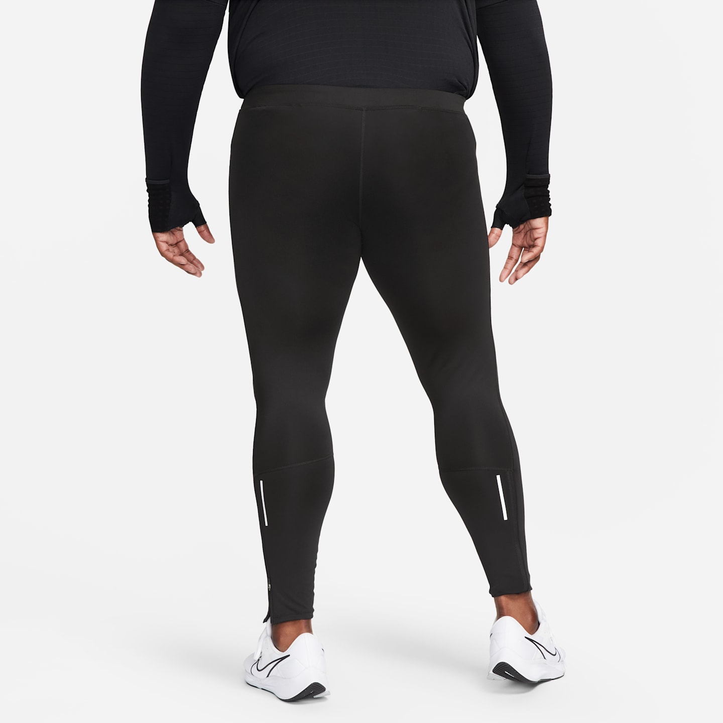 Мужские леггинсы Nike Challenger Dri-FIT Running Tights, цвет: Чёрный — фото 11
