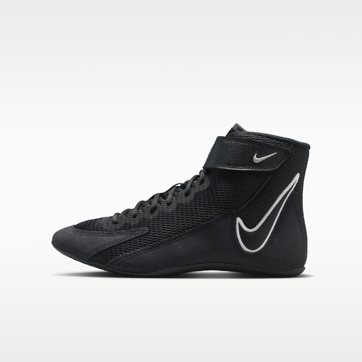 Детские кроссовки Nike Speedsweep 8 Wrestling, цвет: Чёрный / Волчий серый — фото 1