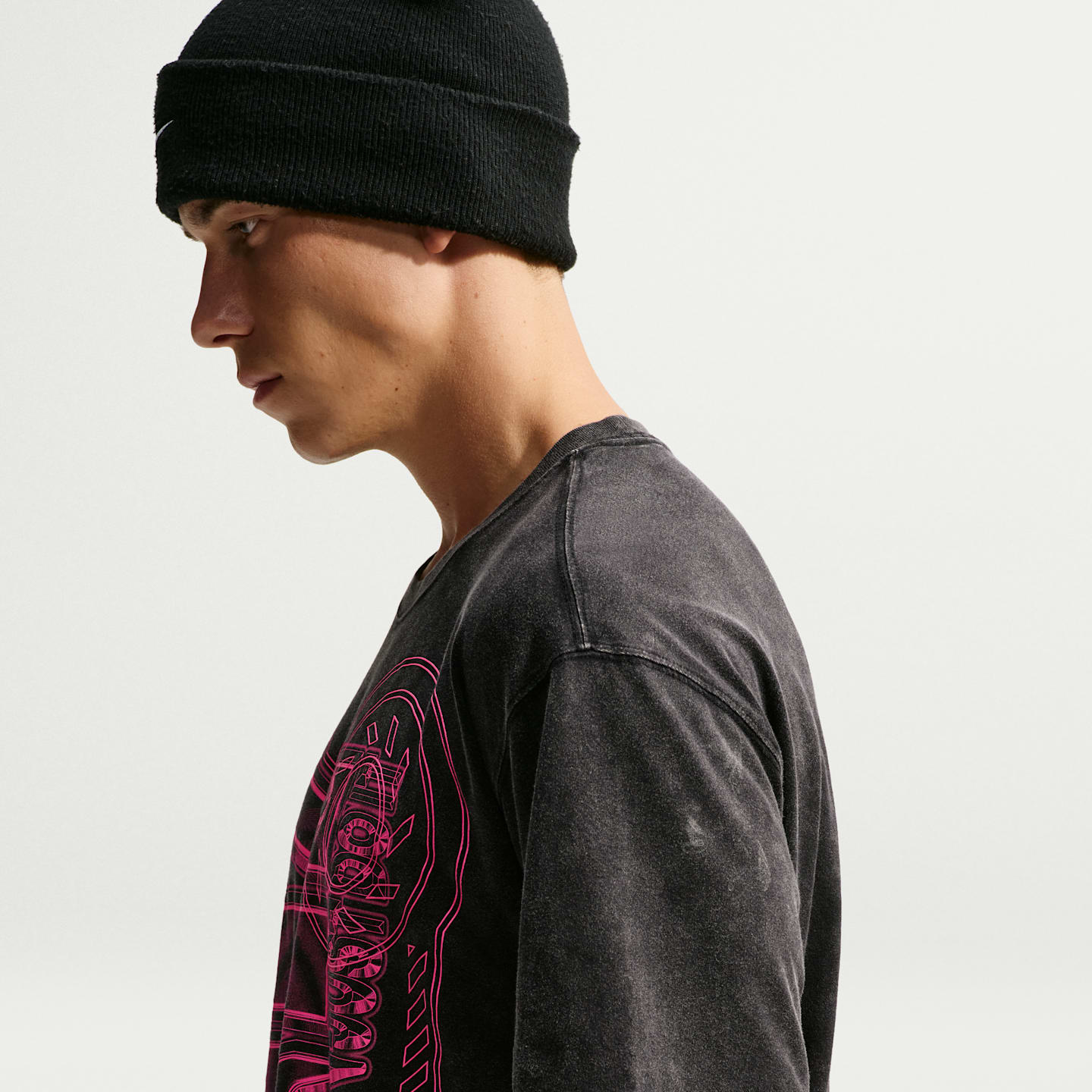 Мужская футболка Nike Sportswear, цвет: Чёрный — фото 2