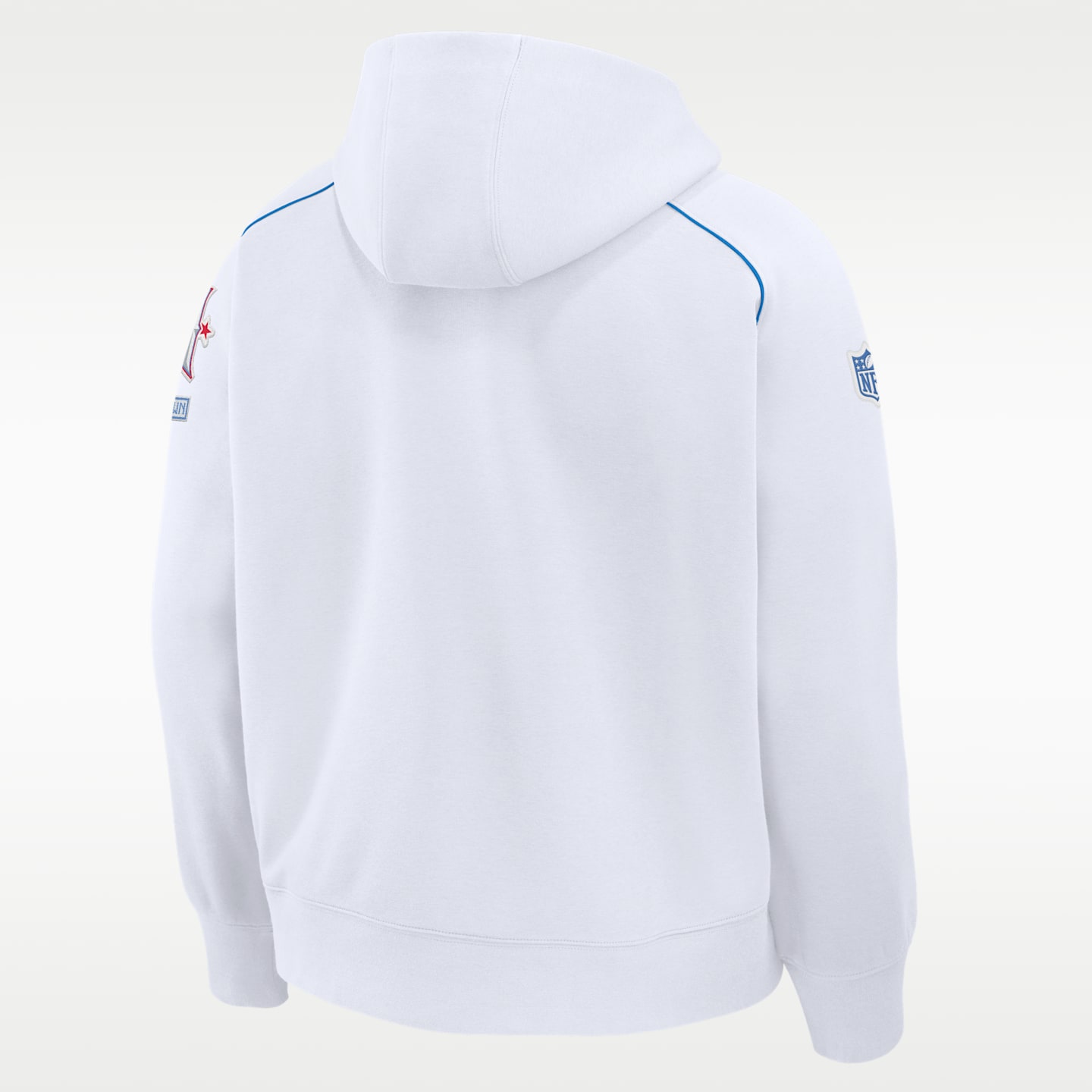Мужское худи Nike Houston Texans Rivalries Collection Air NFL Pullover, цвет: Белый — фото 2
