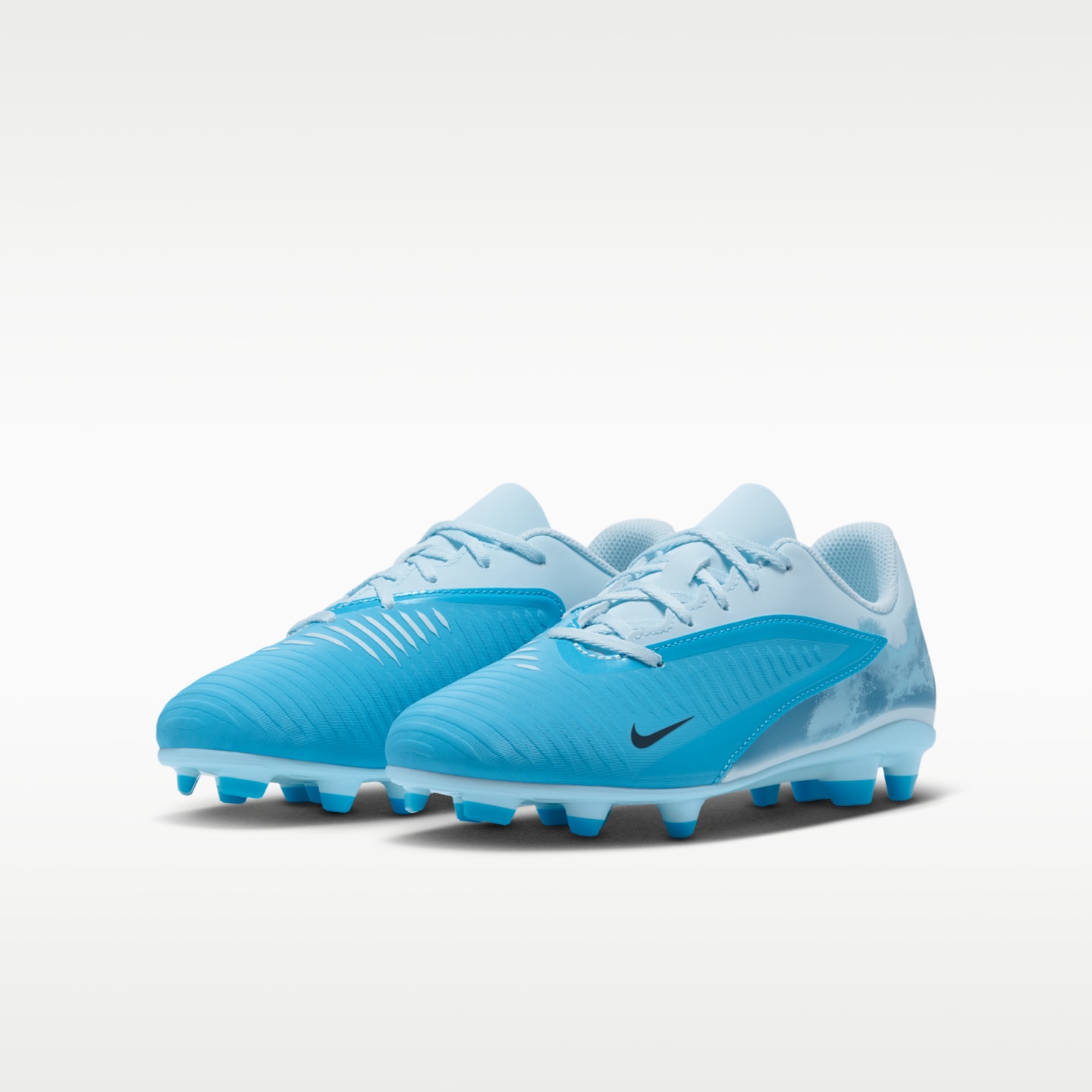 Детские кроссовки Nike Jr. Phantom 6 Low Club Turf Soccer, цвет: Синий — фото 5