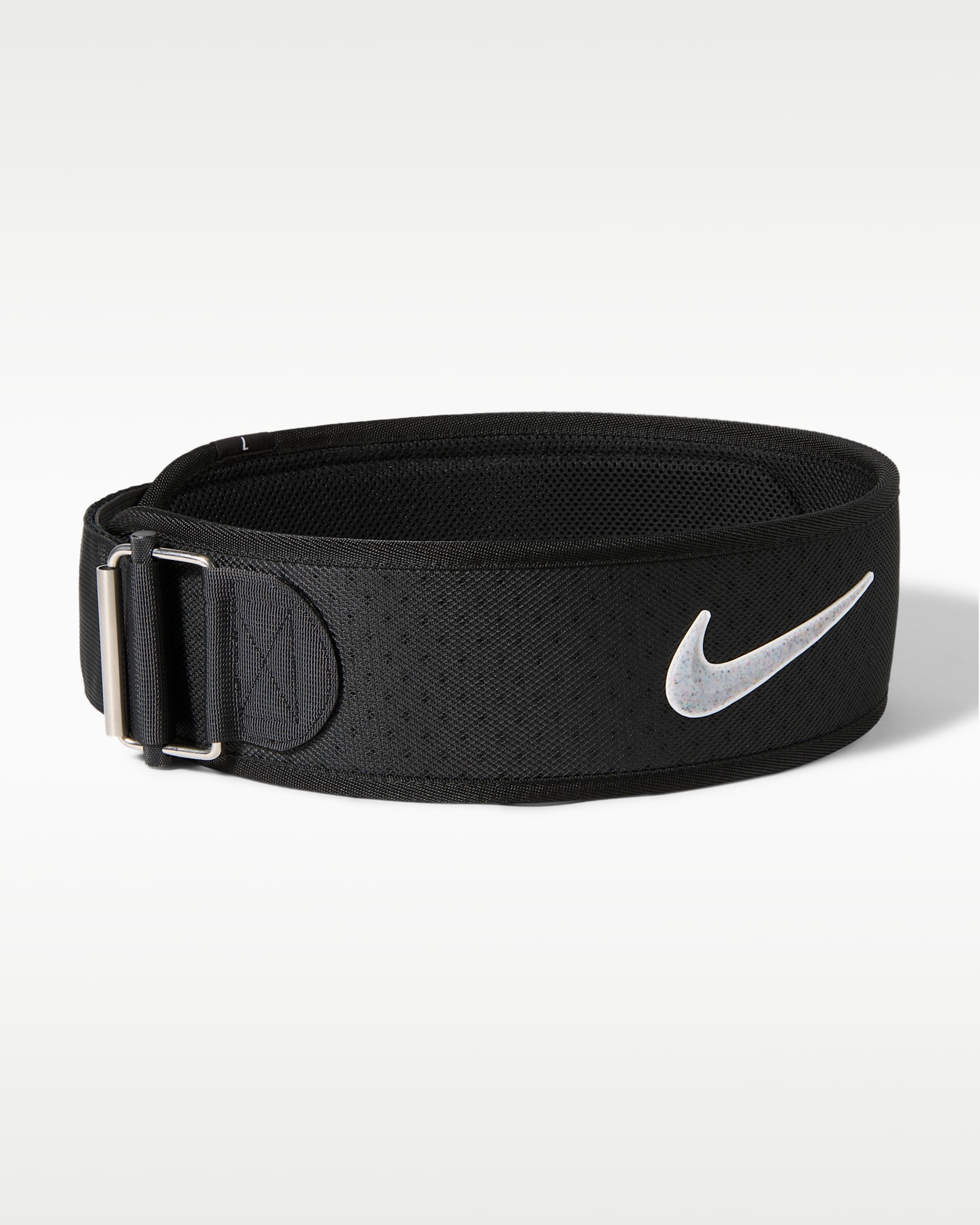 Атлетический пояс Nike, цвет: Чёрный / Белый — фото 3