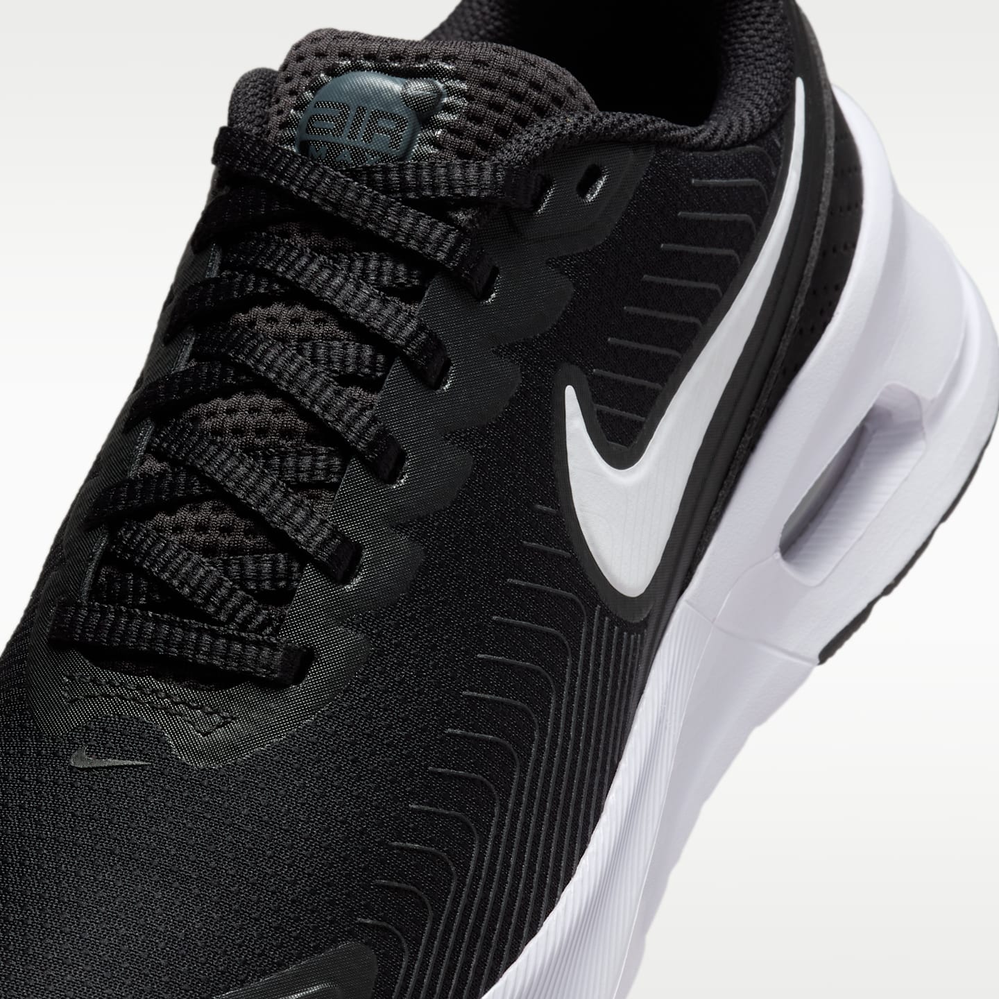 Женские кроссовки Nike Air Max Nuaxis, цвет: Чёрный / Тёмный серый — фото 7