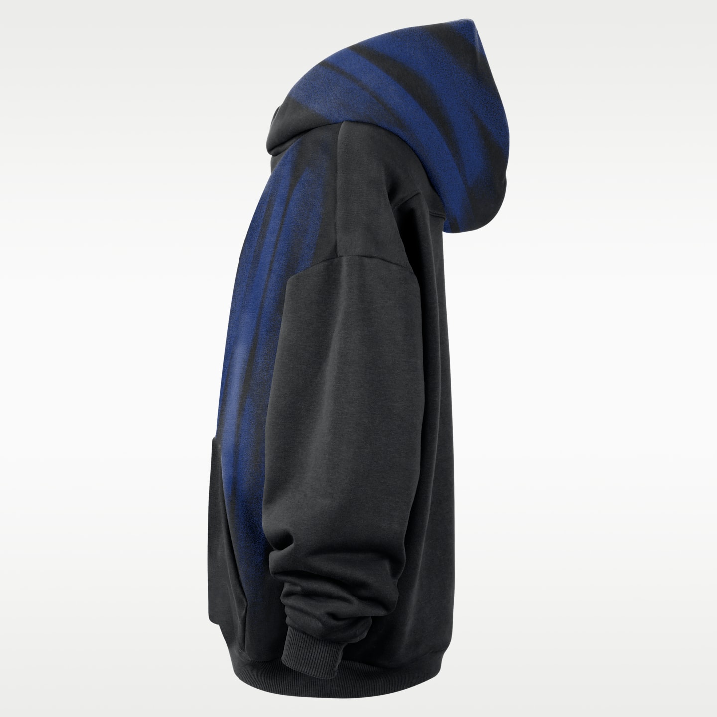 Мужское худи Nike Philadelphia 76ers Standard Issue Therma-FIT Fleece Basketball, цвет: Чёрный / Белый — фото 3