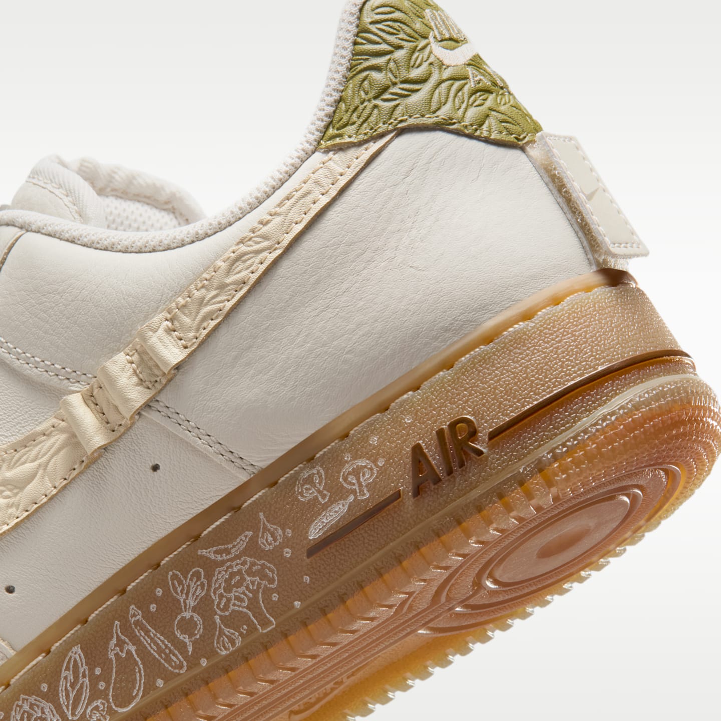 Мужские кроссовки Nike Air Force 1 '07 x Doernbecher Freestyle "Oli" Shoes, цвет: Разноцветный — фото 8