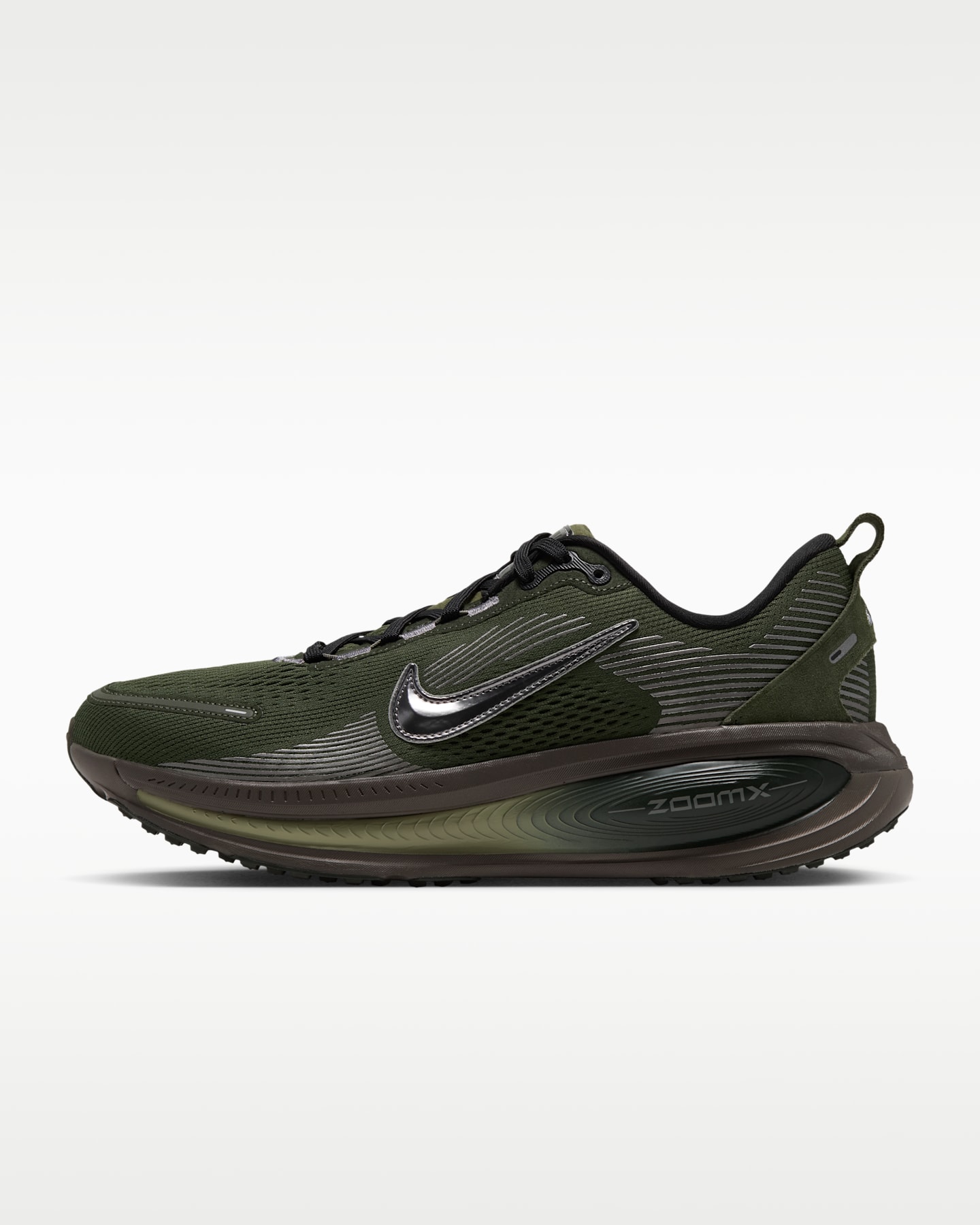 Мужские кроссовки Nike Vomero 18 Road Running, цвет: Хаки / Чёрный — фото 9