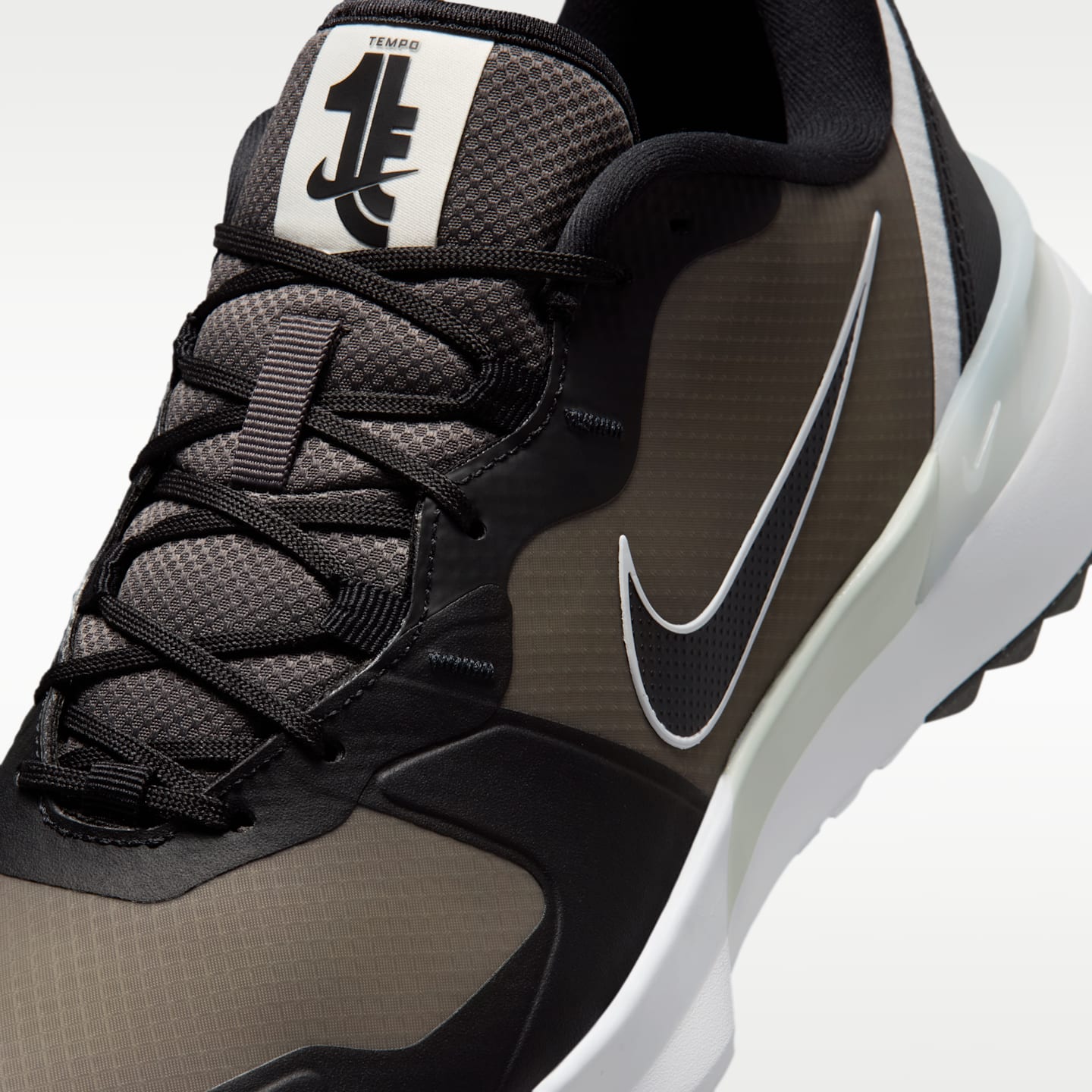 Мужские кроссовки Nike Tempo G Golf Shoes (Wide), цвет: Средний пепельный / Чёрный — фото 7