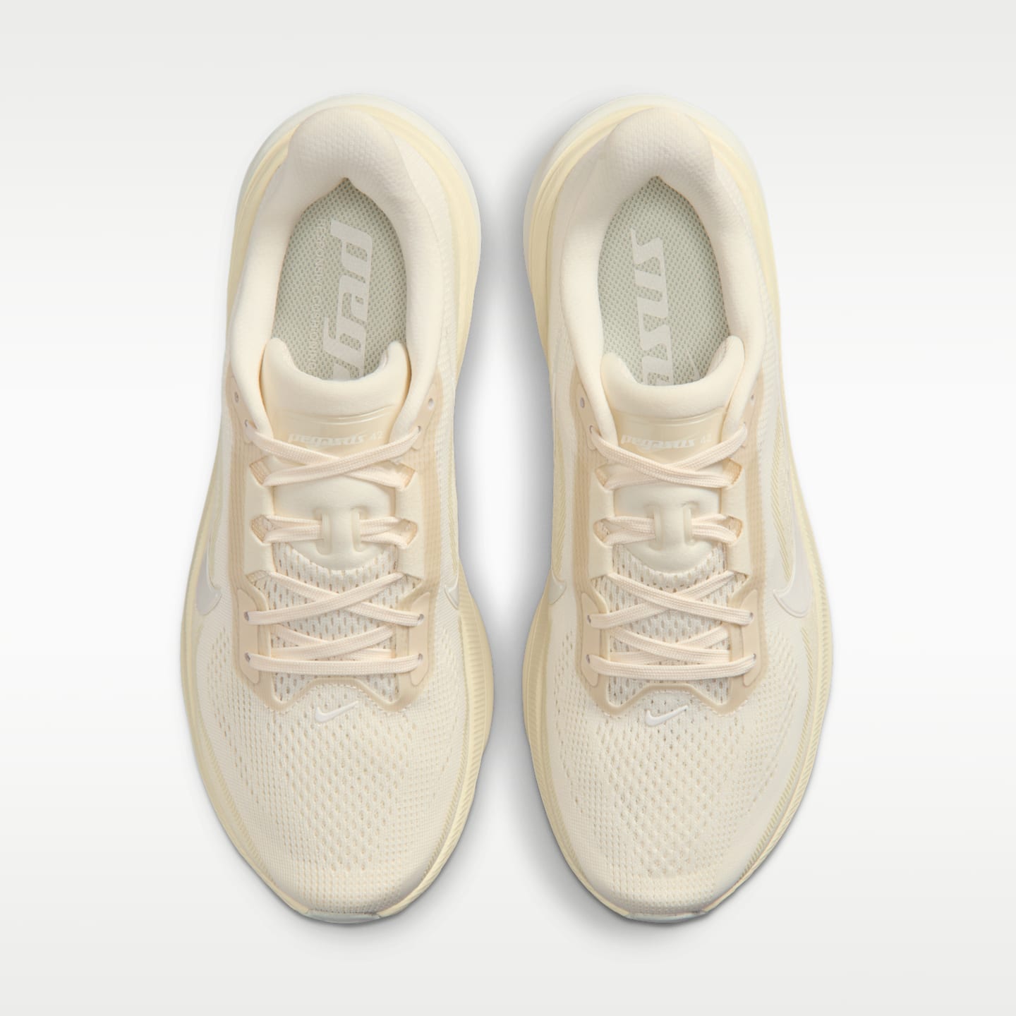 Женские кроссовки Nike Pegasus 42 Road Running, цвет: Бледная слоновая кость / Кокосовое молоко — фото 4