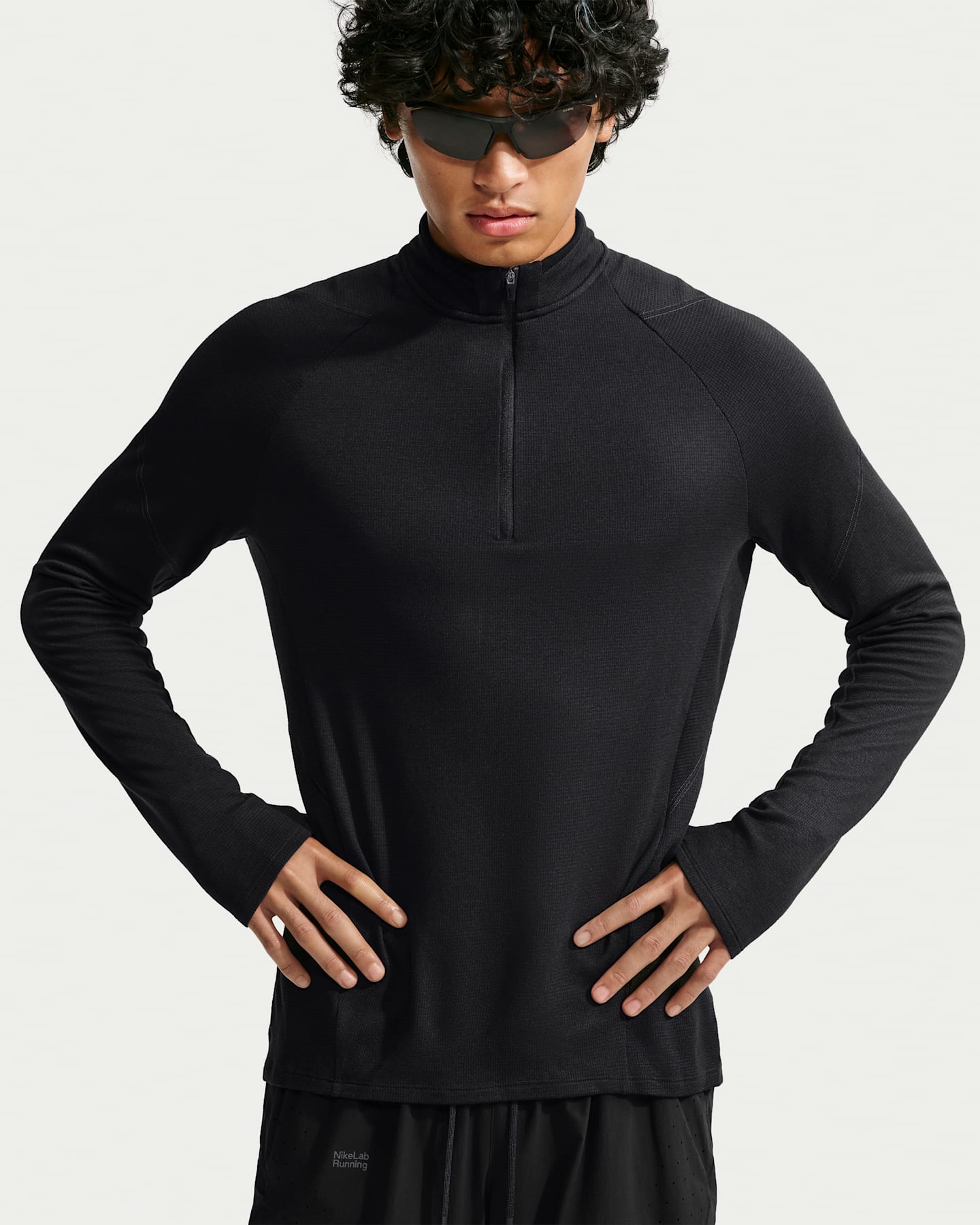Мужские кроссовки NikeLab Running Wool-Blend Mid Layer, цвет: Чёрный / Антрацитовый — фото 8
