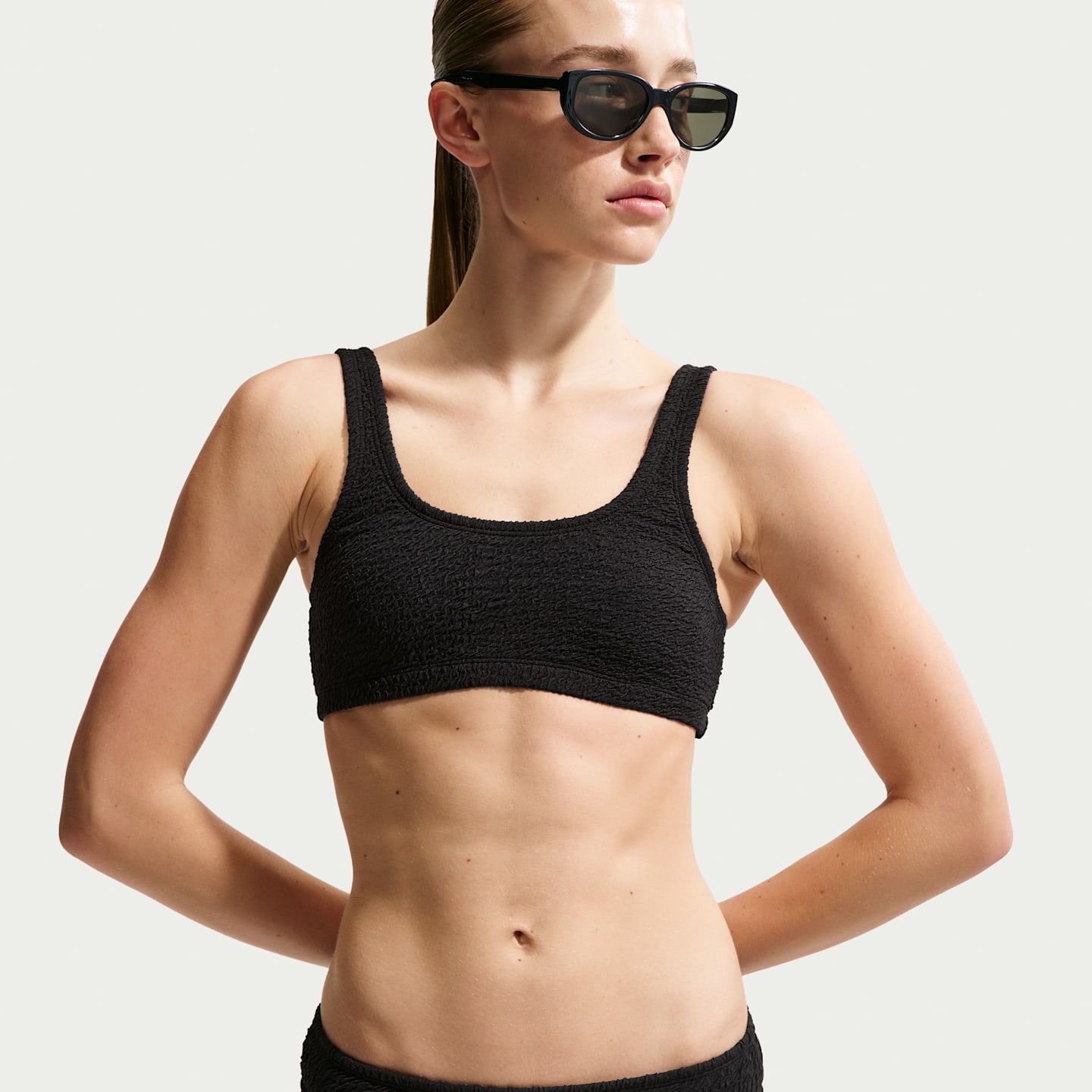 Низ бикини Hipster — Nike, цвет: Чёрный — фото 2