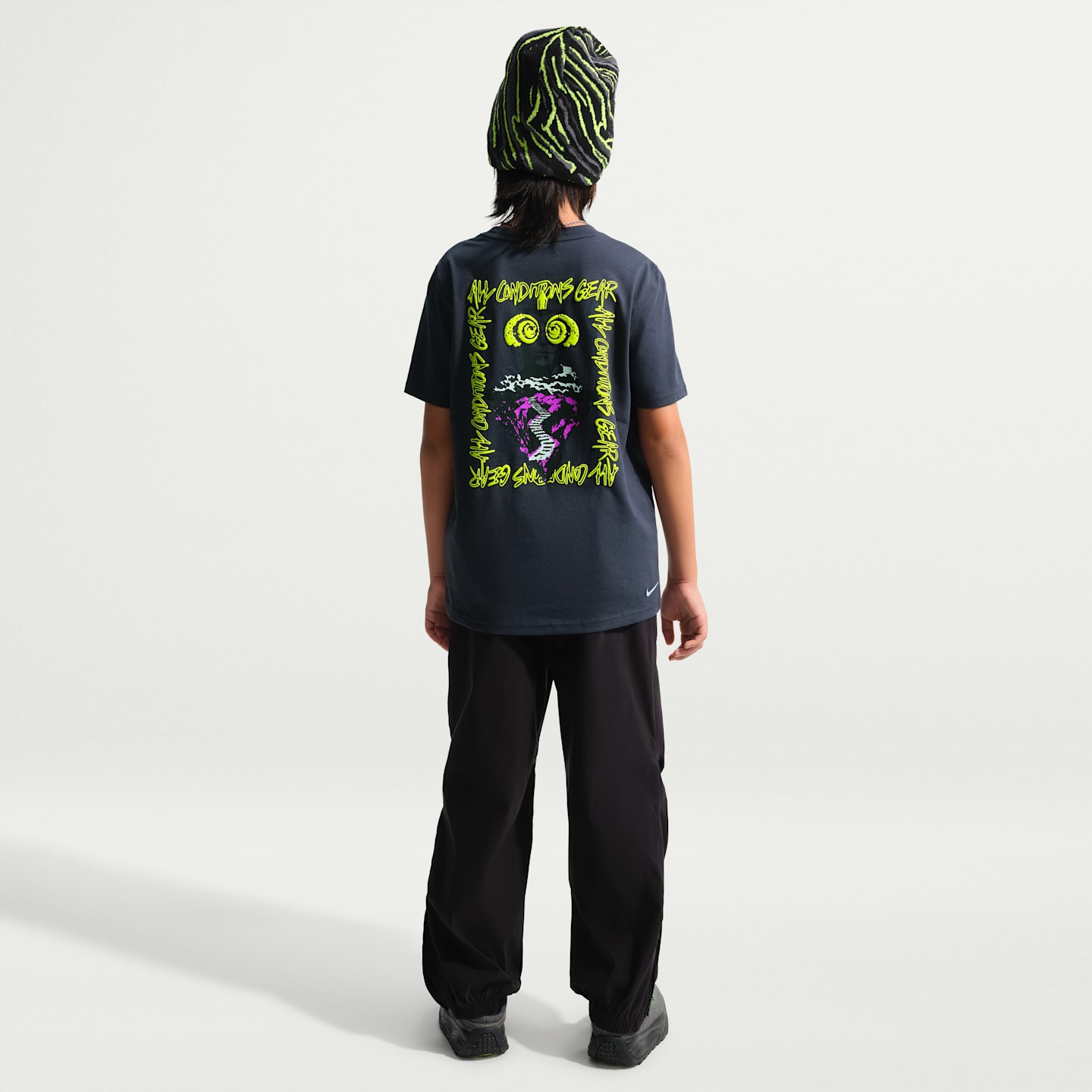 Детская футболка Nike ACG Dri-FIT Head in the Clouds, цвет: Gridiron — фото 5