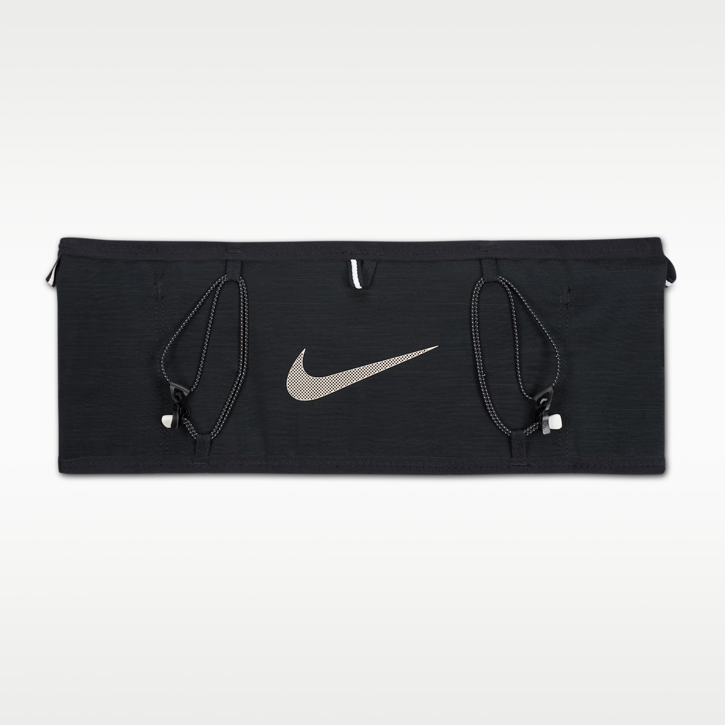 Беговой пояс Nike Trail, цвет: Чёрный / Молочный — фото 1