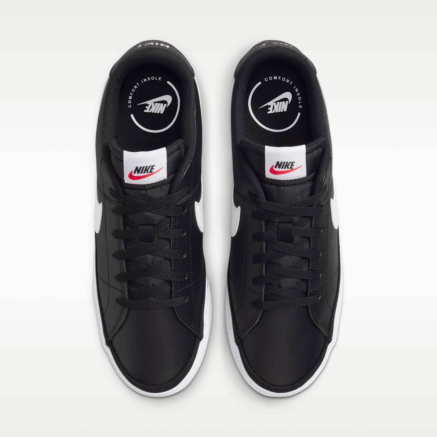 Мужские кроссовки Nike Court Legacy, цвет: Чёрный / Белый — фото 4