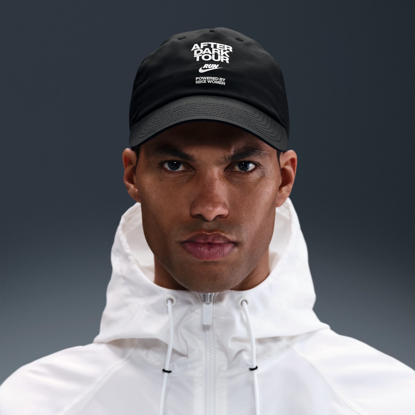 Кепка Nike After Dark Tour Dri-FIT Club неструктурированная, цвет: Чёрный / Светоотражающий серебряный — фото 3