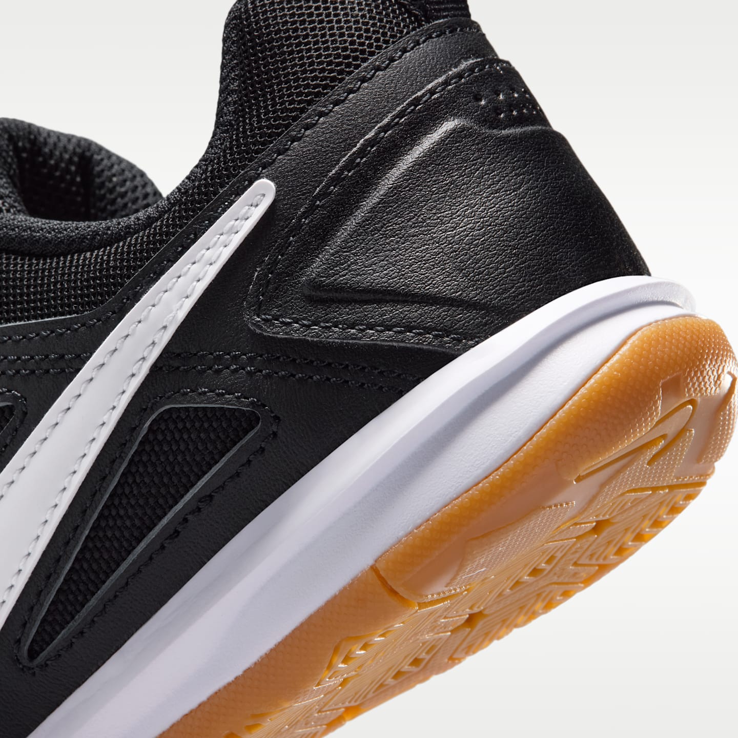 Детские кроссовки Nike Gato, цвет: Чёрный / Карамельный коричневый — фото 8