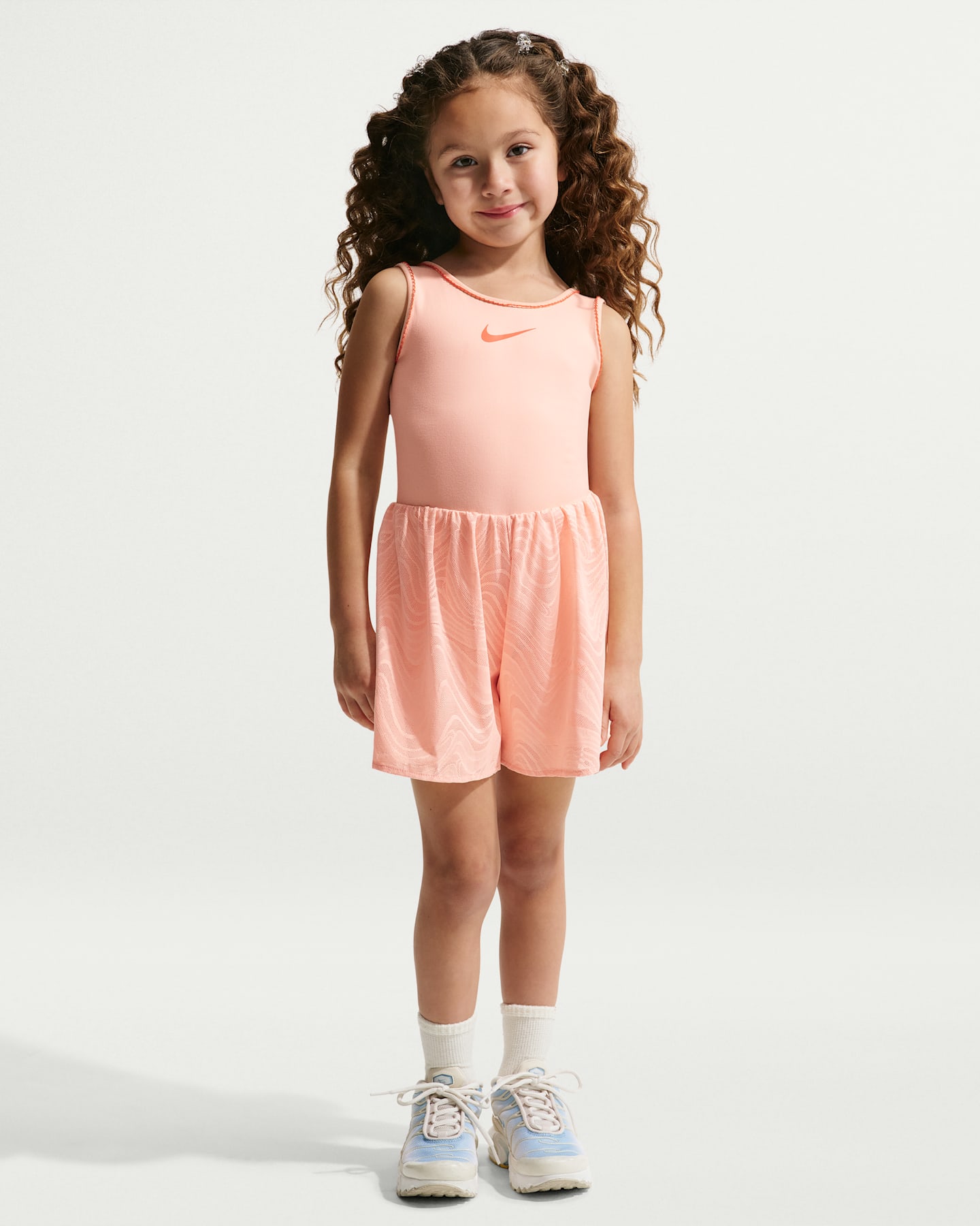 Комбинезон для малышей Nike Dri-FIT Easy Breezy Runsie, цвет: Оранжевый — фото 6
