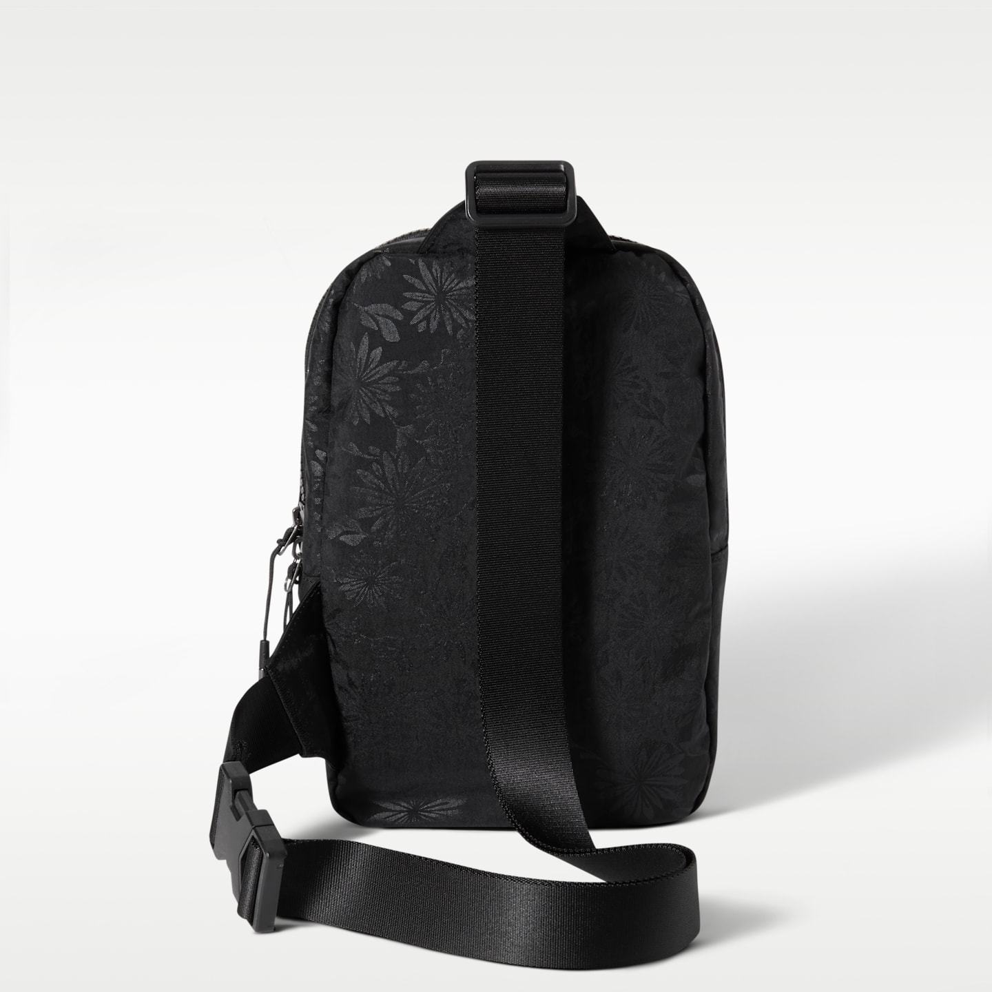 Сумка Nike Aura Floral Crossbody (5L), цвет: Чёрный / Графитовый — фото 4