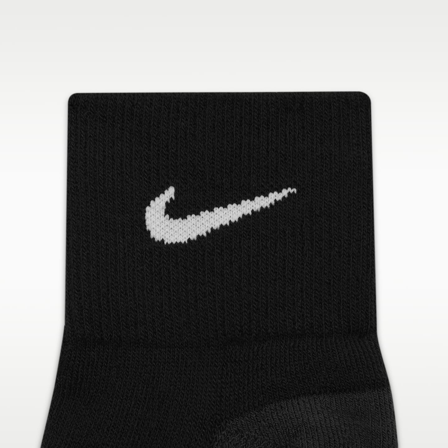 Носки Everyday Max Training для мужчин, низкие, 3 шт. — Nike, цвет: Чёрный / Антрацитовый — фото 4