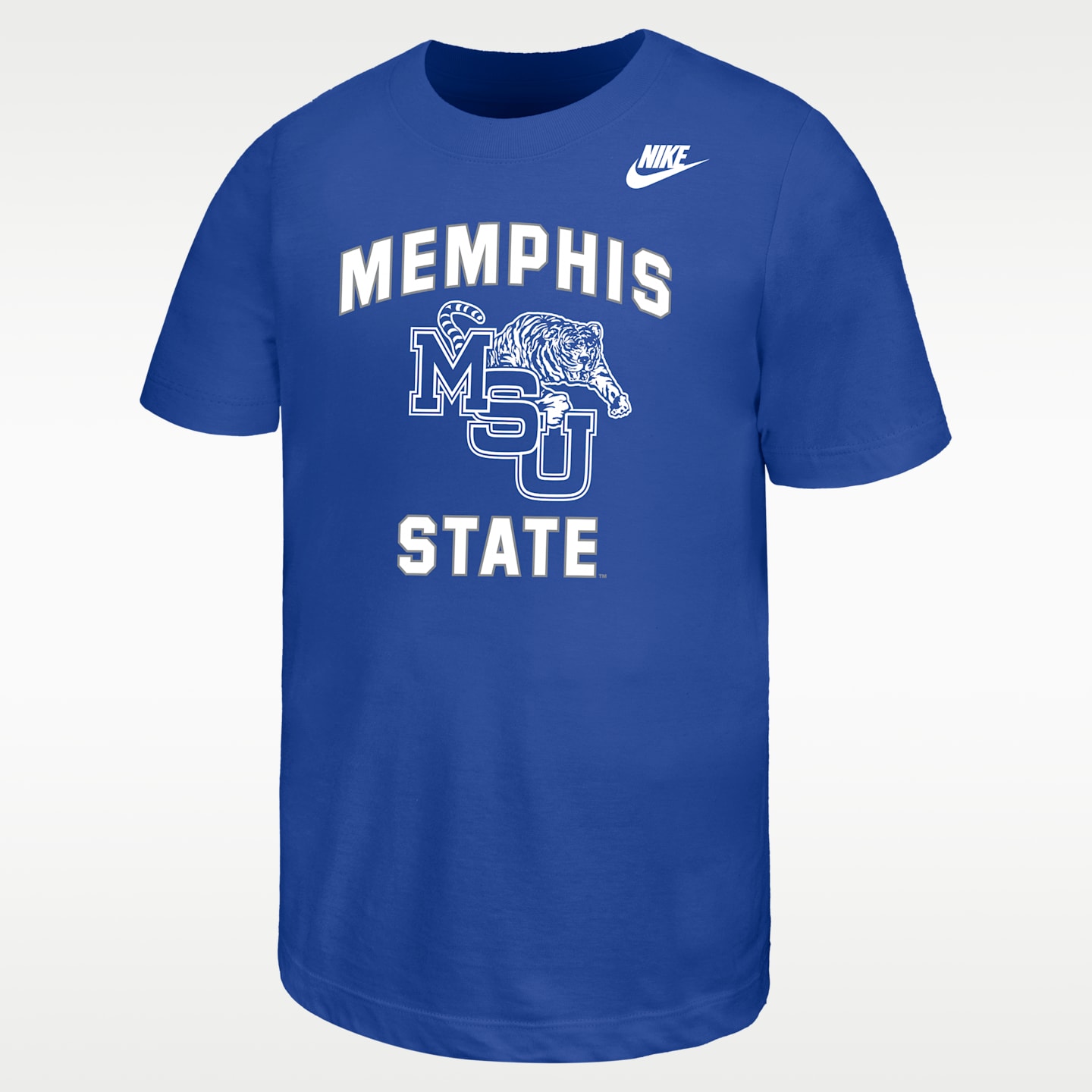 Детская футболка Nike Memphis Tigers Football, цвет: Королевский синий — фото 1