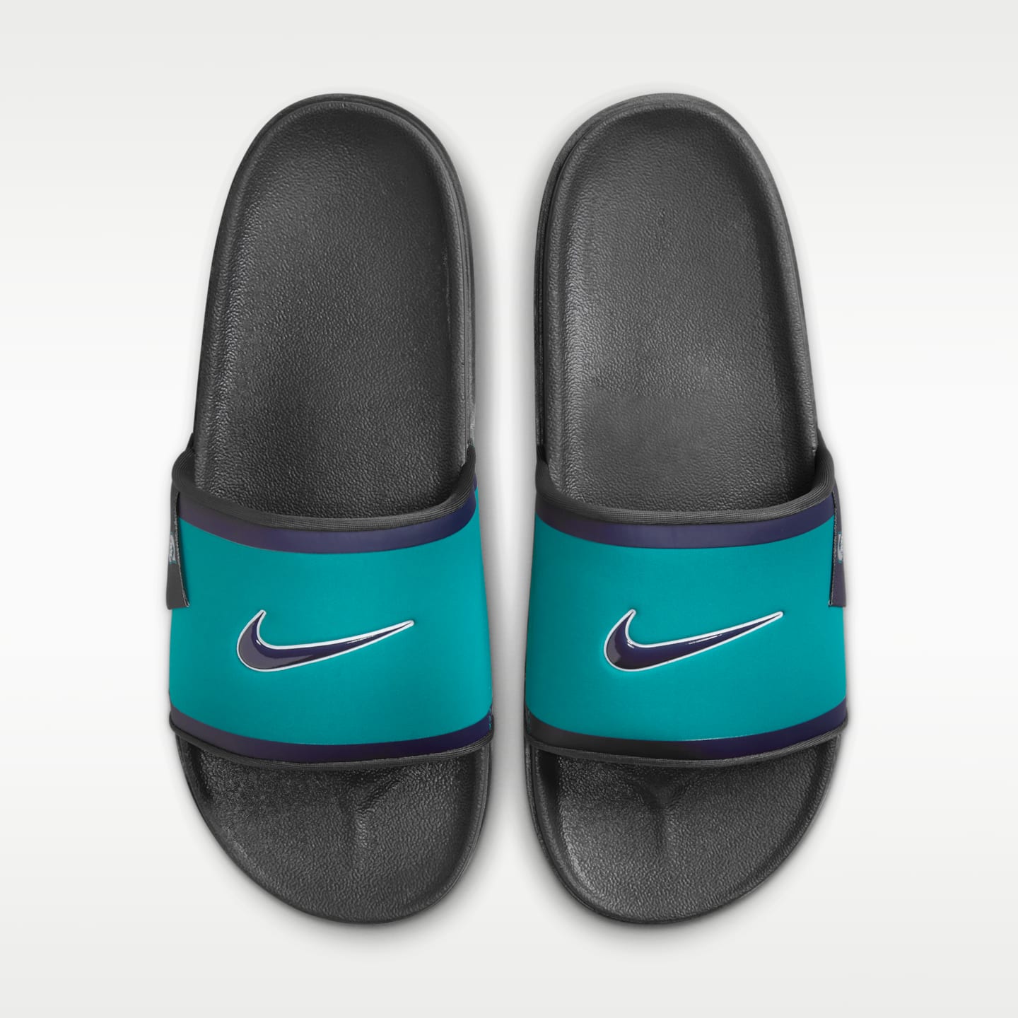 Мужские сандалии Nike Offcourt (Los Angeles Angels) Offcourt, цвет: Серый / Тёмно-синий — фото 5