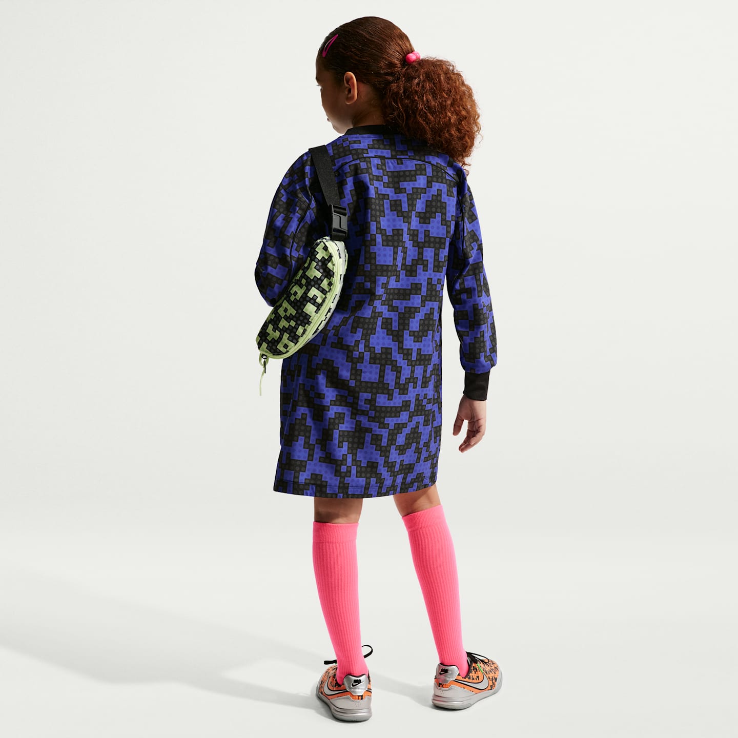 Детское трикотажное джерси Nike x LEGO Collection, цвет: Чёрный — фото 5