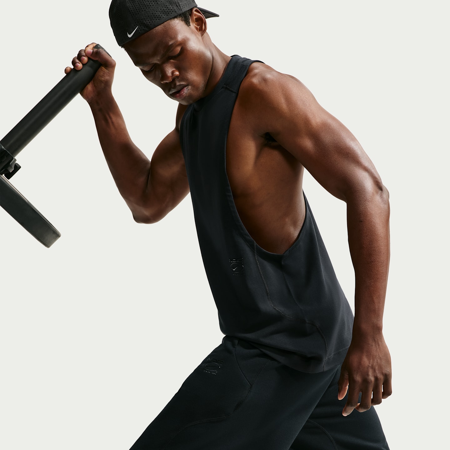 Мужской топ Nike N.A.C. Dri-FIT Training, цвет: Чёрный — фото 3