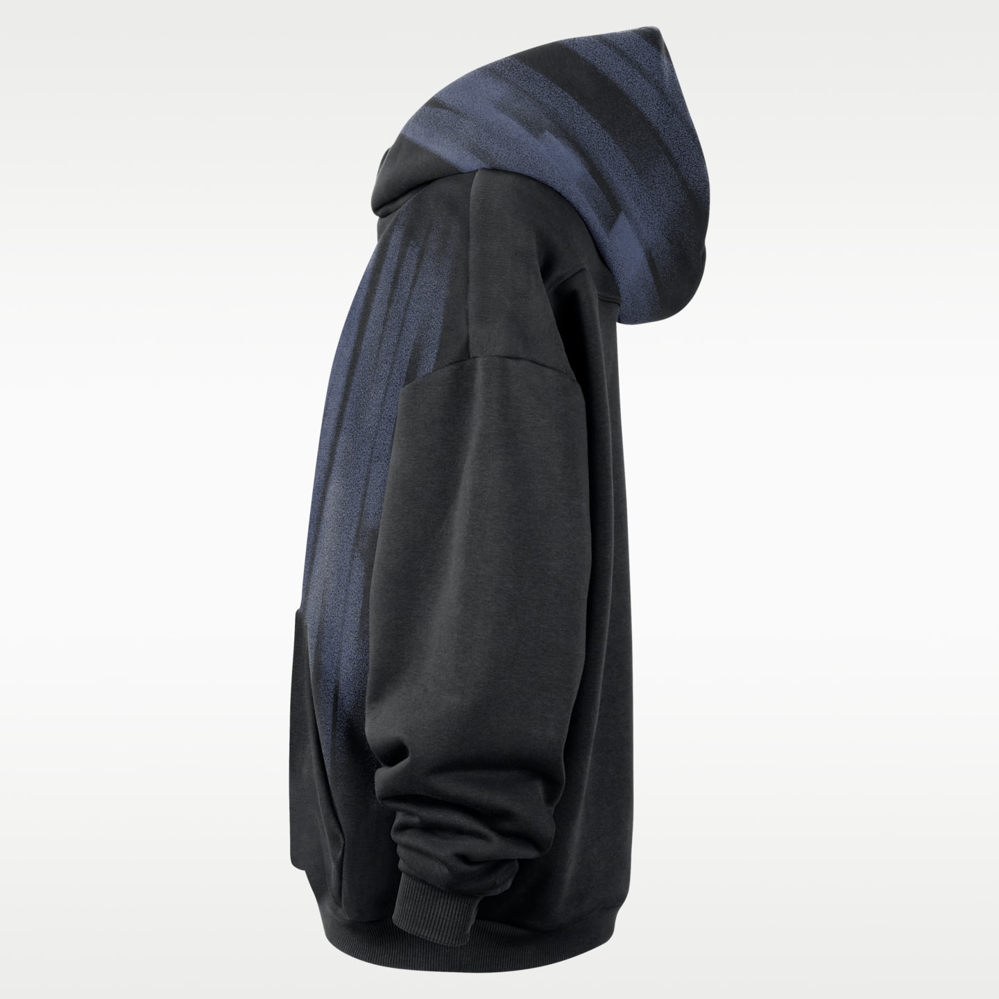 Мужское худи Nike New Orleans Pelicans Standard Issue Therma-FIT Fleece Basketball, цвет: Чёрный / Белый — фото 3