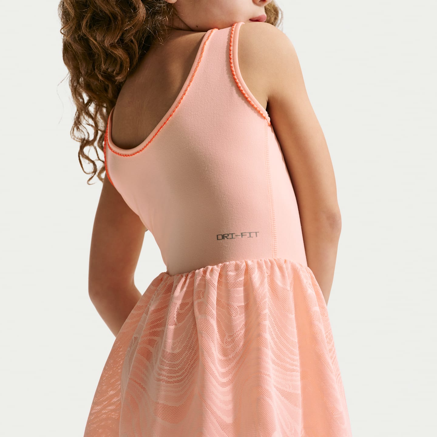 Комбинезон для малышей Nike Dri-FIT Easy Breezy Runsie, цвет: Оранжевый — фото 3