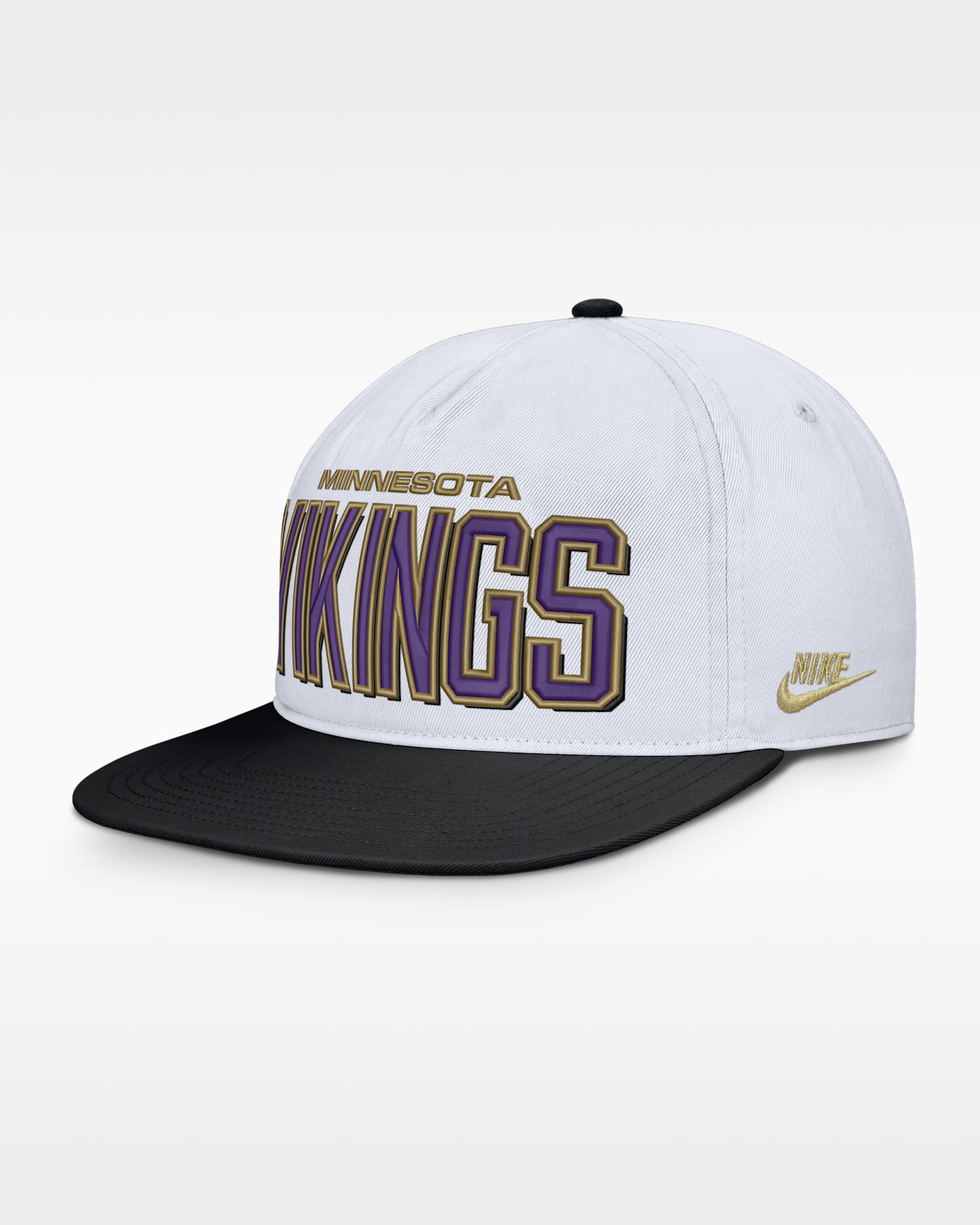 Мужская кепка Nike NFL Minnesota Vikings Pro, цвет: Белый — фото 3