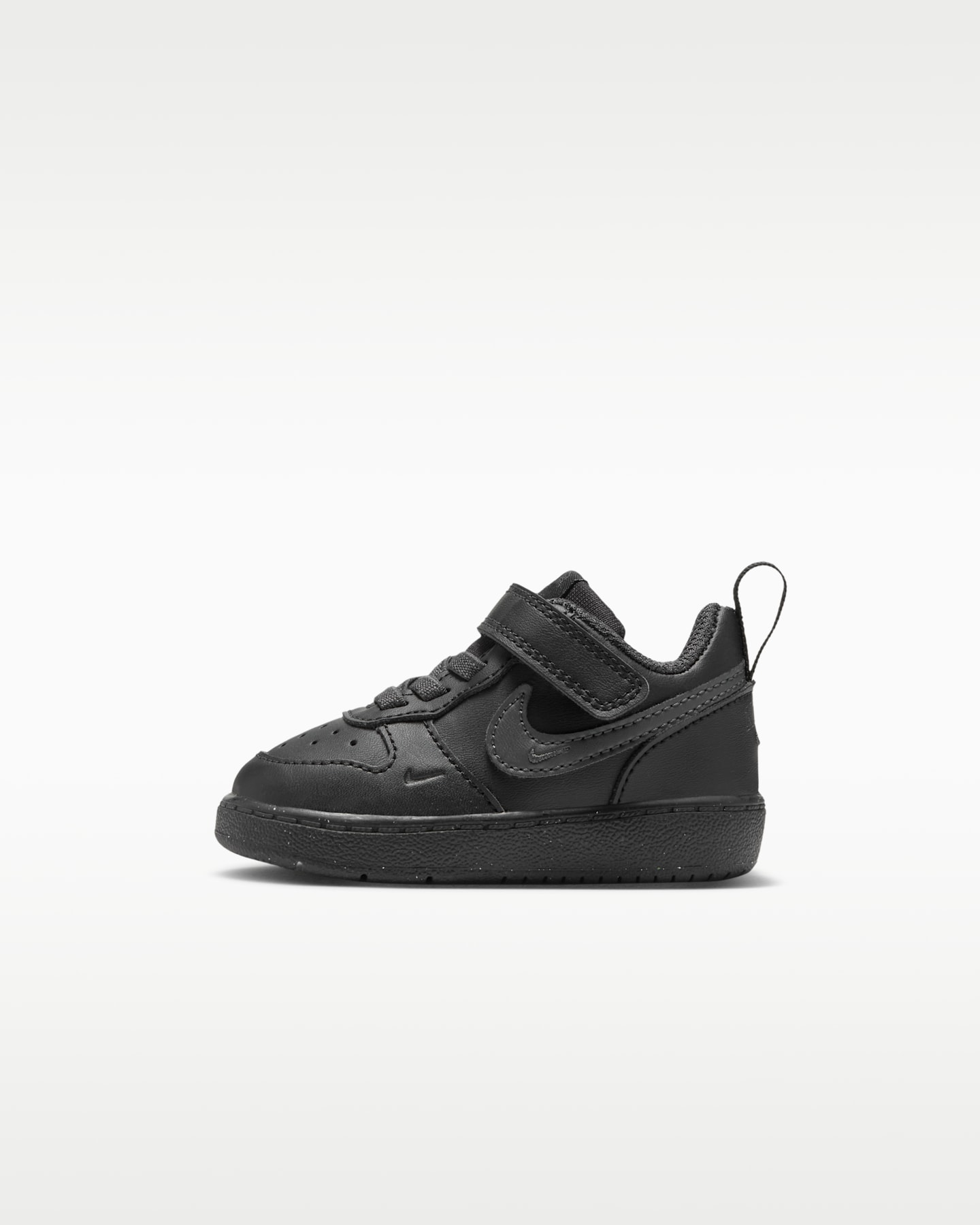Детские кроссовки Nike Court Borough Low 2 Shoes, цвет: Чёрный / Антрацитовый, вариант 1 — фото 8
