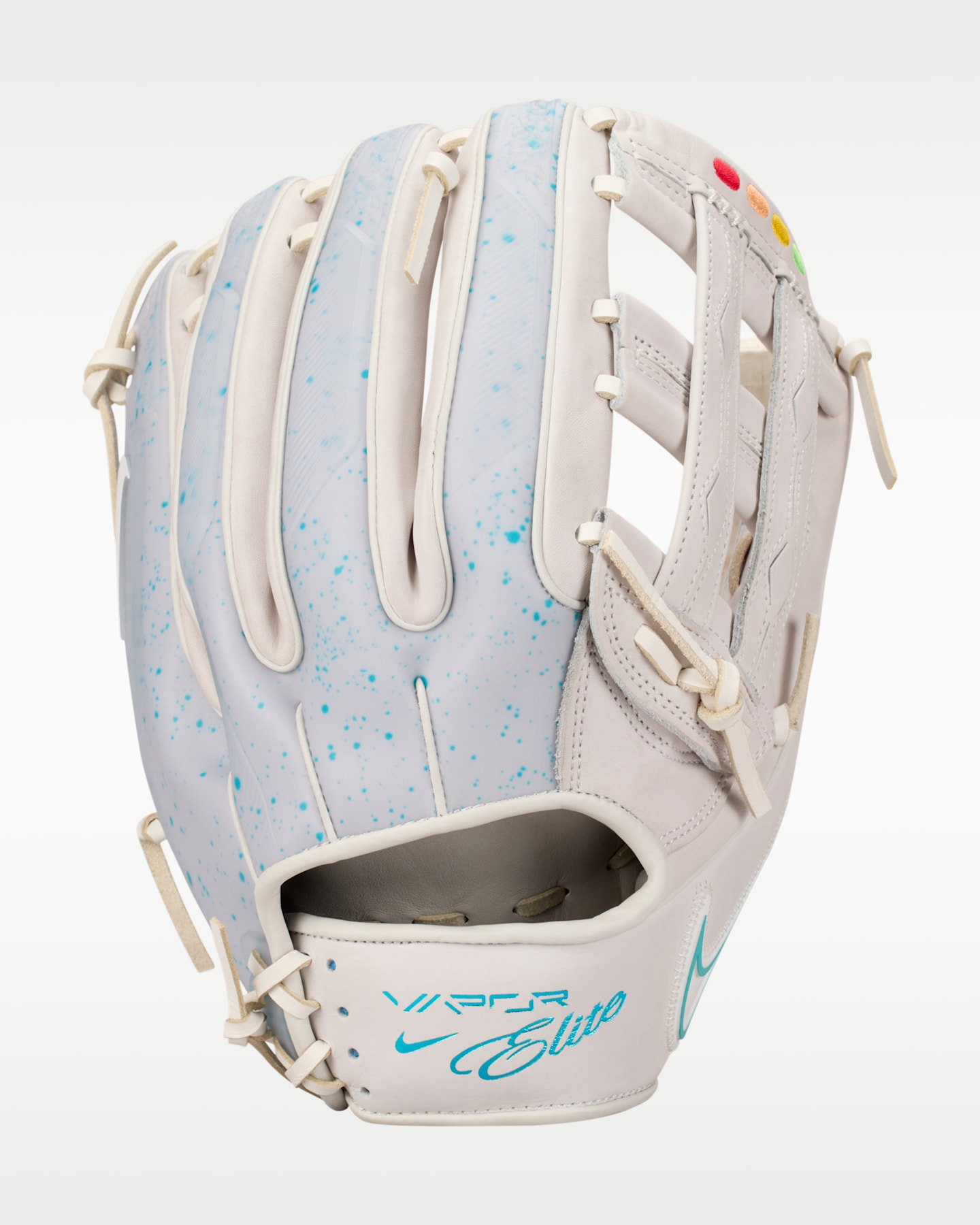 Бейсбольная перчатка Nike Vapor Elite Outfield H-Web для правши, цвет: Белый — фото 6