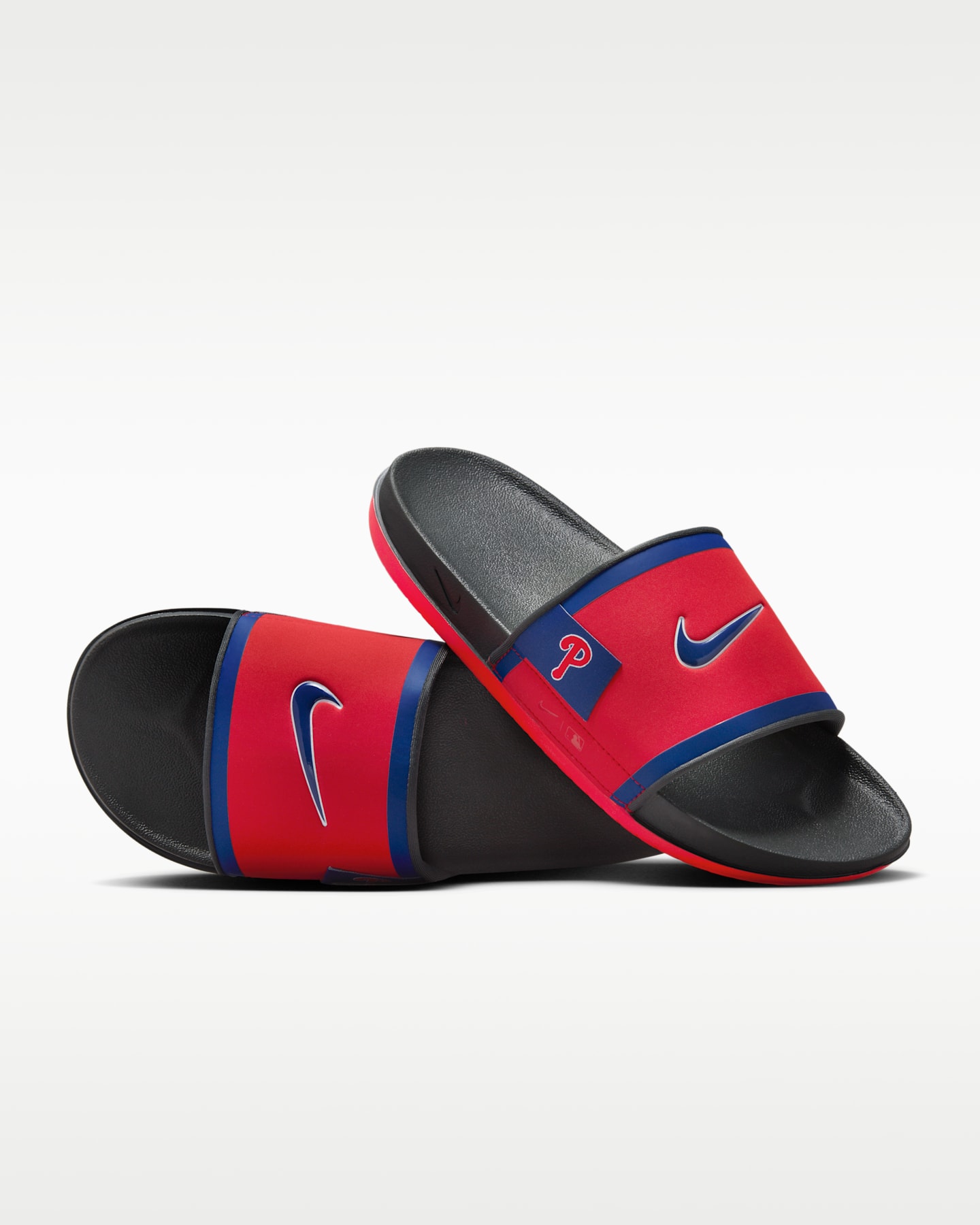 Мужские сандалии Nike Offcourt (Philadelphia Phillies) Offcourt, цвет: Красный / Серый — фото 7