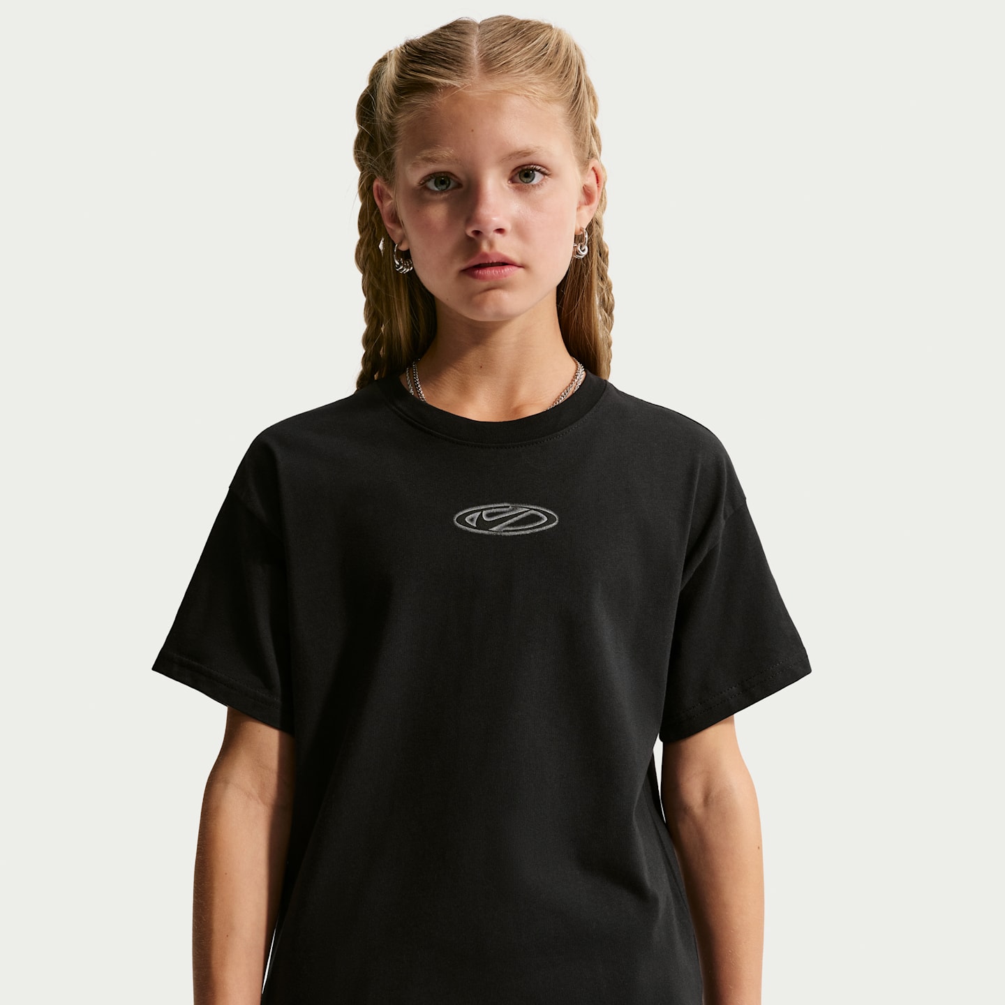 Детская футболка Nike Sportswear Club Select, цвет: Чёрный — фото 2