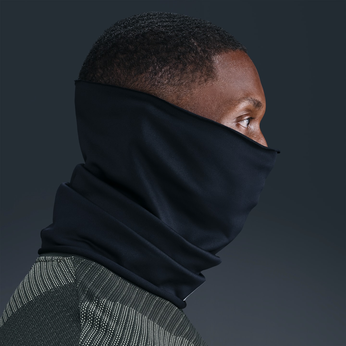 Двусторонний бафф для трейлраннинга с UV-защитой Nike ACG, цвет: Чёрный — фото 2