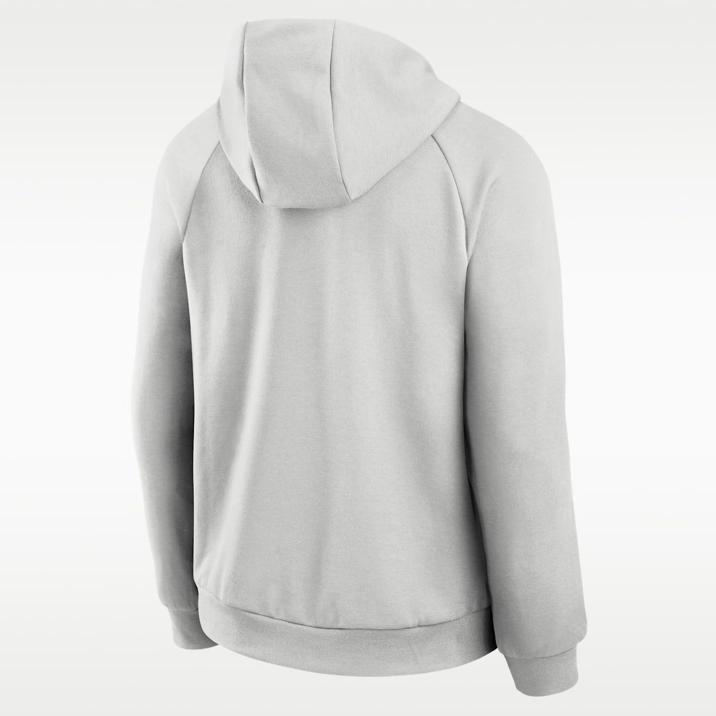 Мужское худи Jordan Brand Dri-FIT College Michigan Courtside, цвет: Серый / Тёмно-синий — фото 2