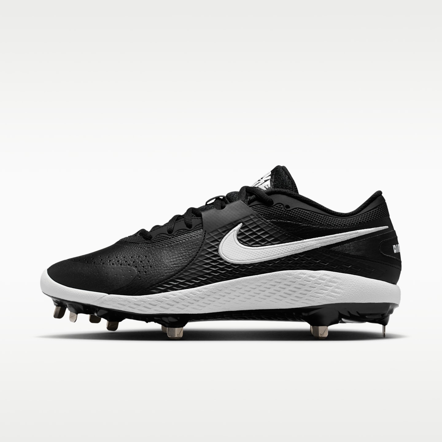 Женские кроссовки Nike Diamond Gamer MTL Baseball, цвет: Чёрный / Белый — фото 1