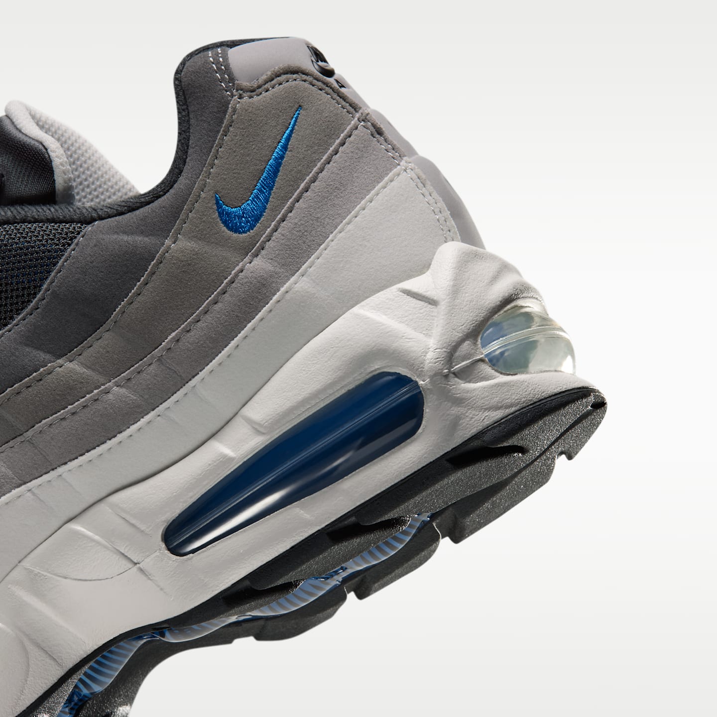 Мужские кроссовки Nike Air Max 95 Big Bubble, цвет: Антрацитовый / Графитовый, вариант 1 — фото 8