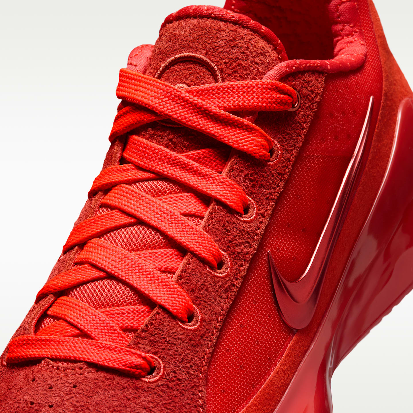 Мужские кроссовки Nike LeBron Nxxt Gen By Juju "Hyper Wheat" Basketball, цвет: Малиновый / Оранжевый — фото 7