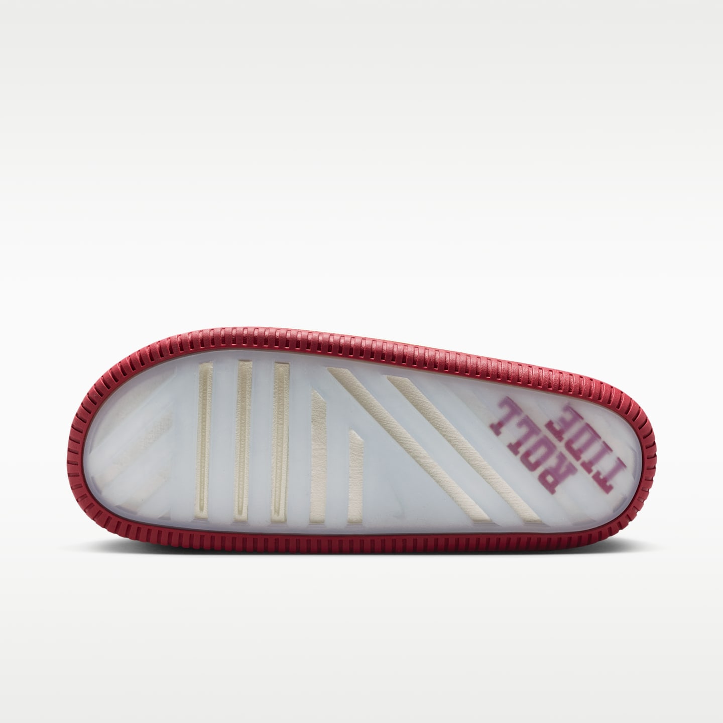 Мужские сандалии Nike Calm (Alabama) College, цвет: Молочный / Малиновый — фото 3