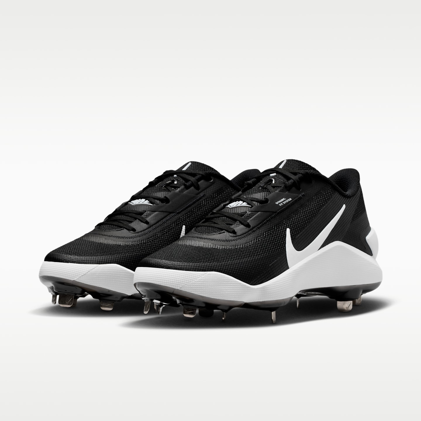 Женские бутсы Nike Diamond Showcase MTL Baseball Cleats, цвет: Чёрный / Белый — фото 5