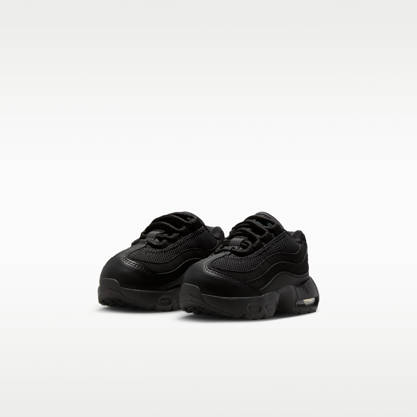 Детские кроссовки Nike Air Max 95 Recraft Baby/Toddler, цвет: Чёрный / Антрацитовый — фото 5